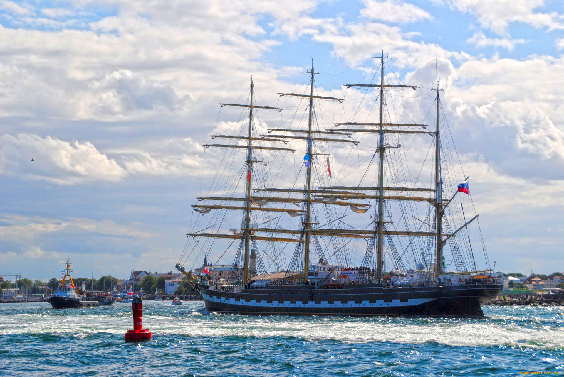 корабли, парусники, мачты, паруса