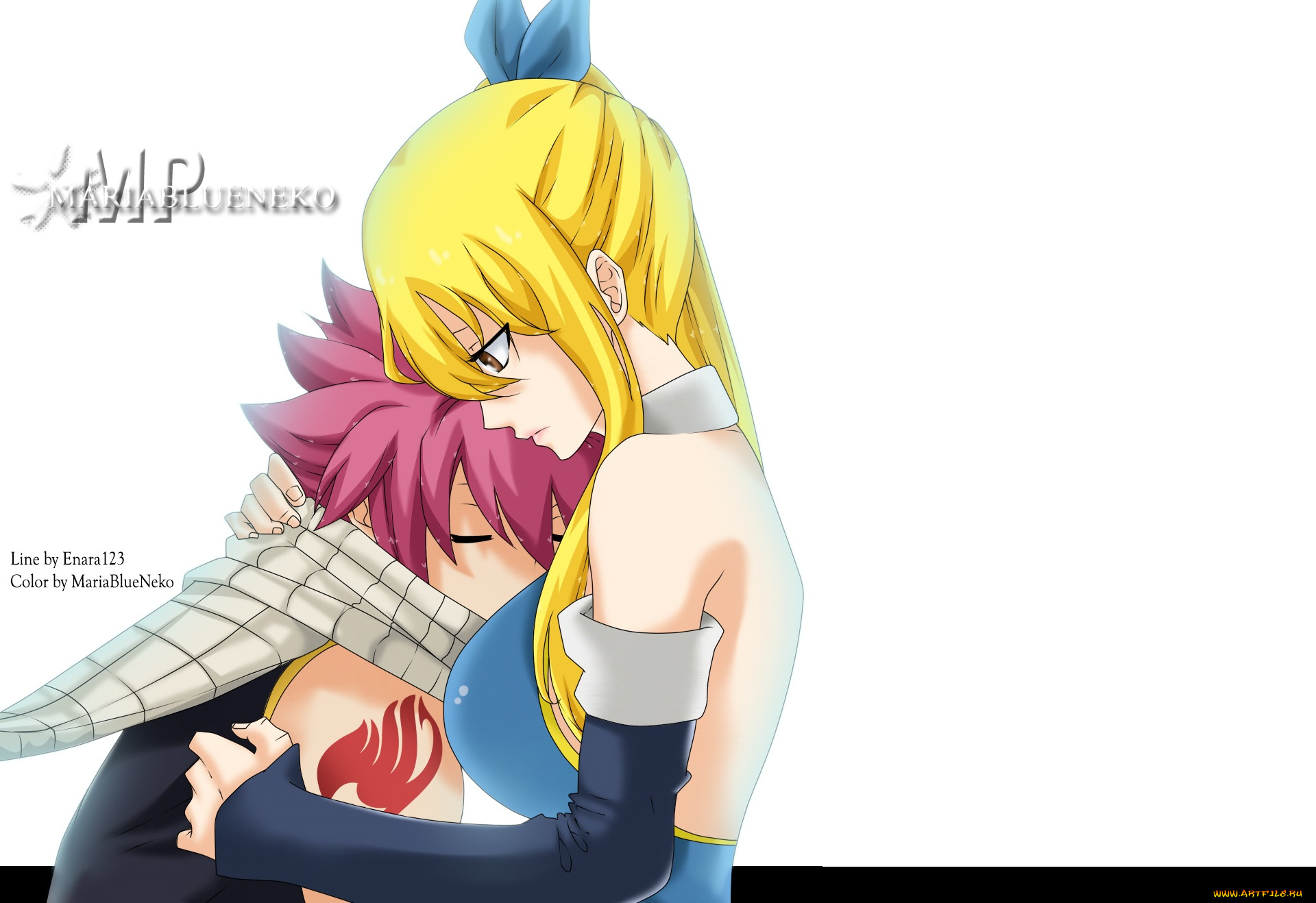 аниме, fairy, tail, хвост, феи