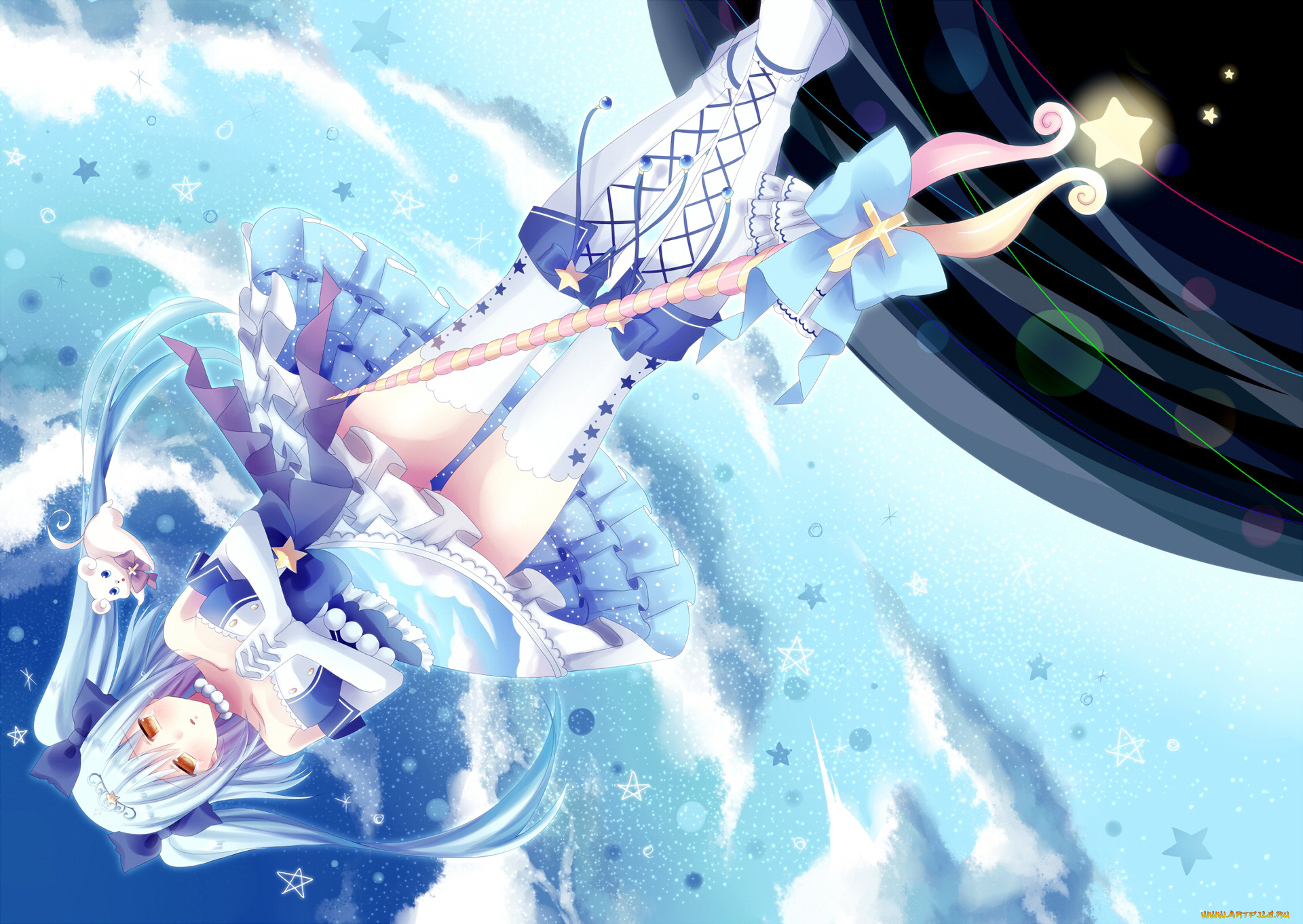 аниме, магия, , колдовство, , halloween, девушка