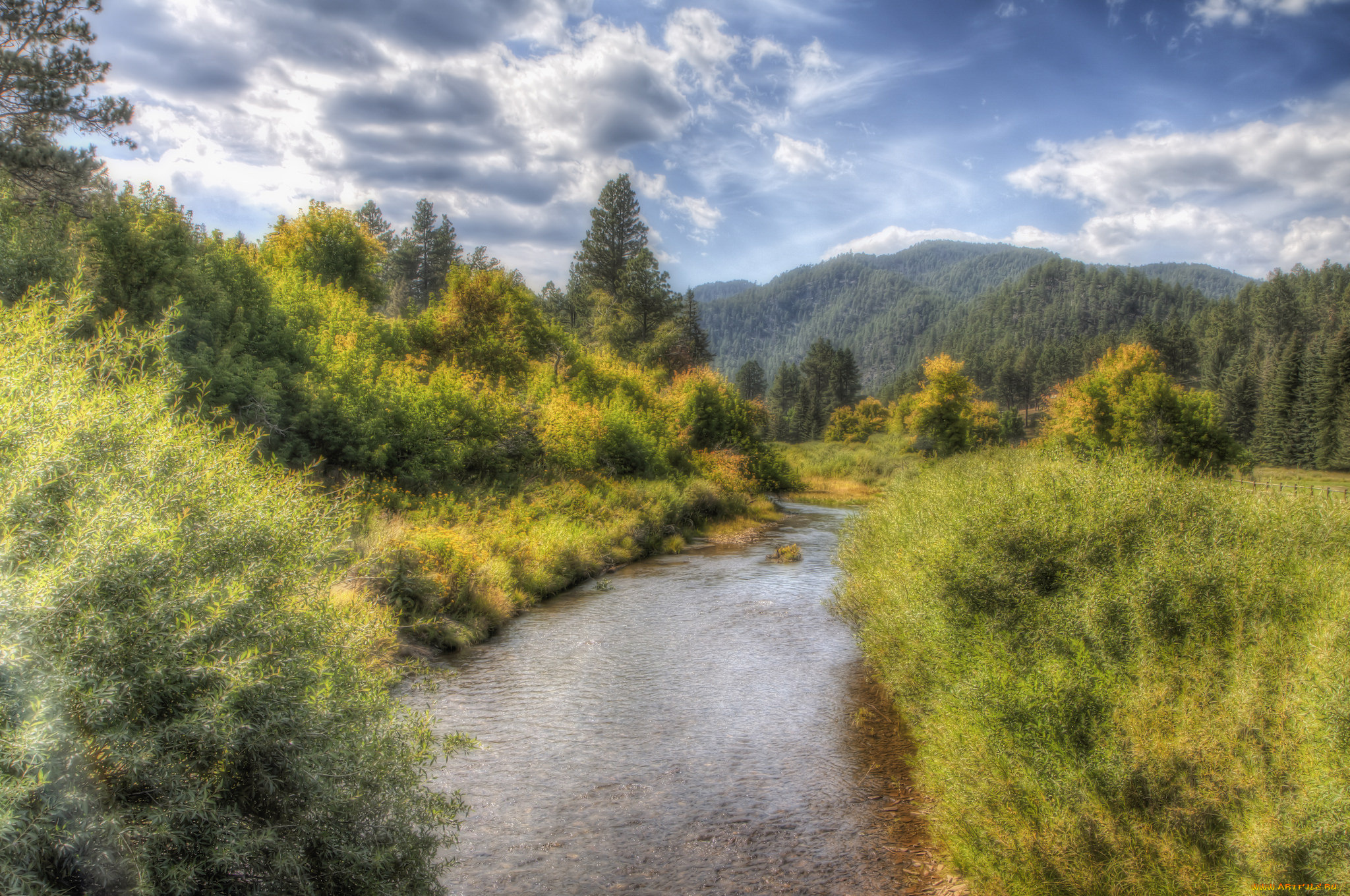 природа, реки, озера, простор