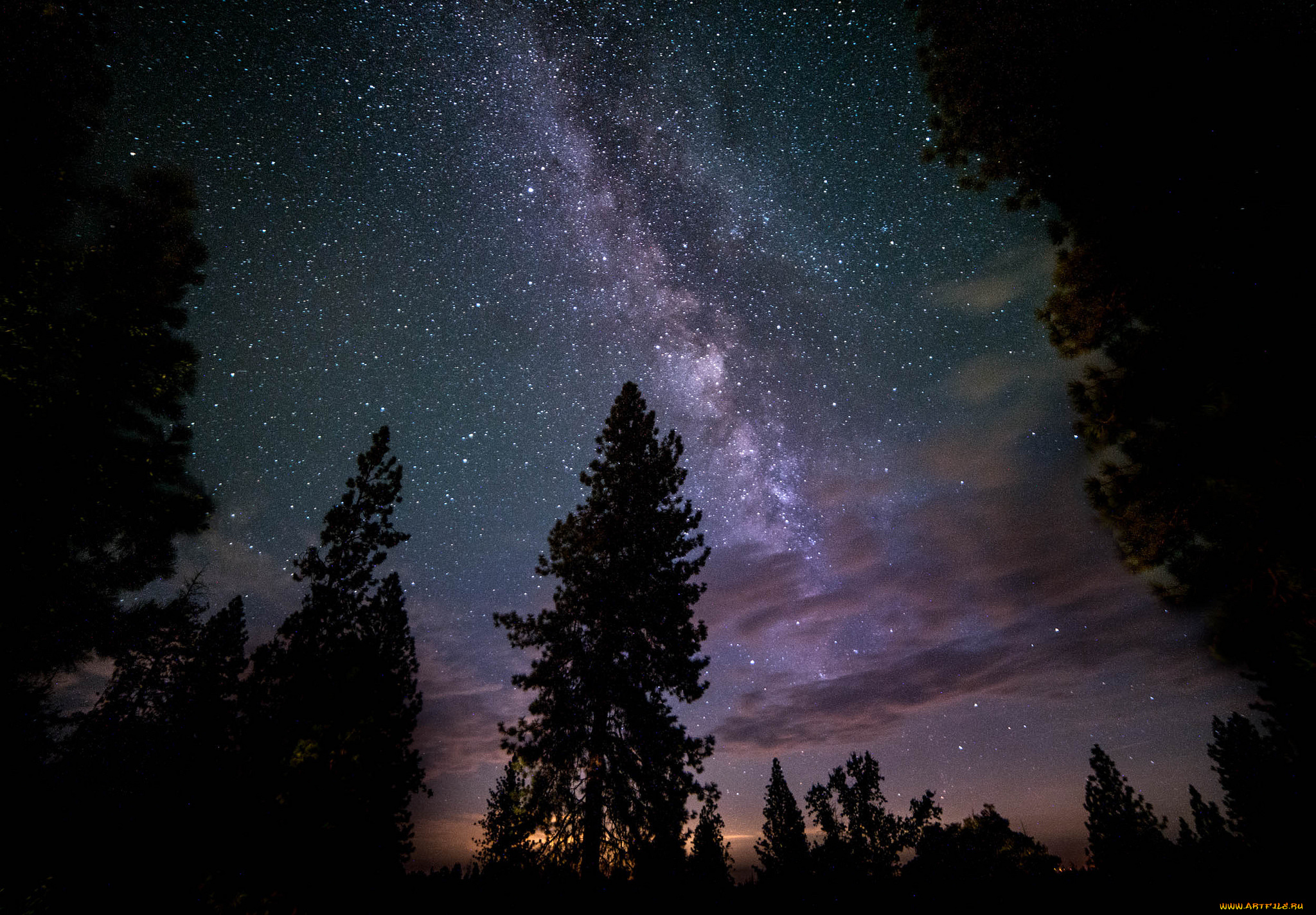 природа, другое, ночь, красота