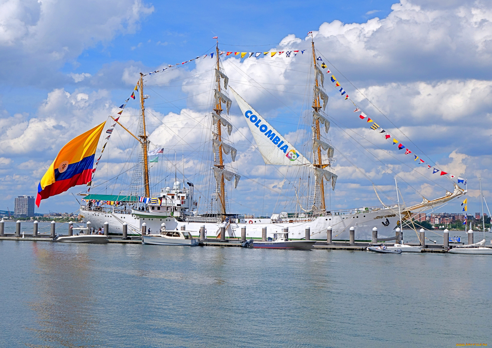 корабли, парусники, мачты, паруса