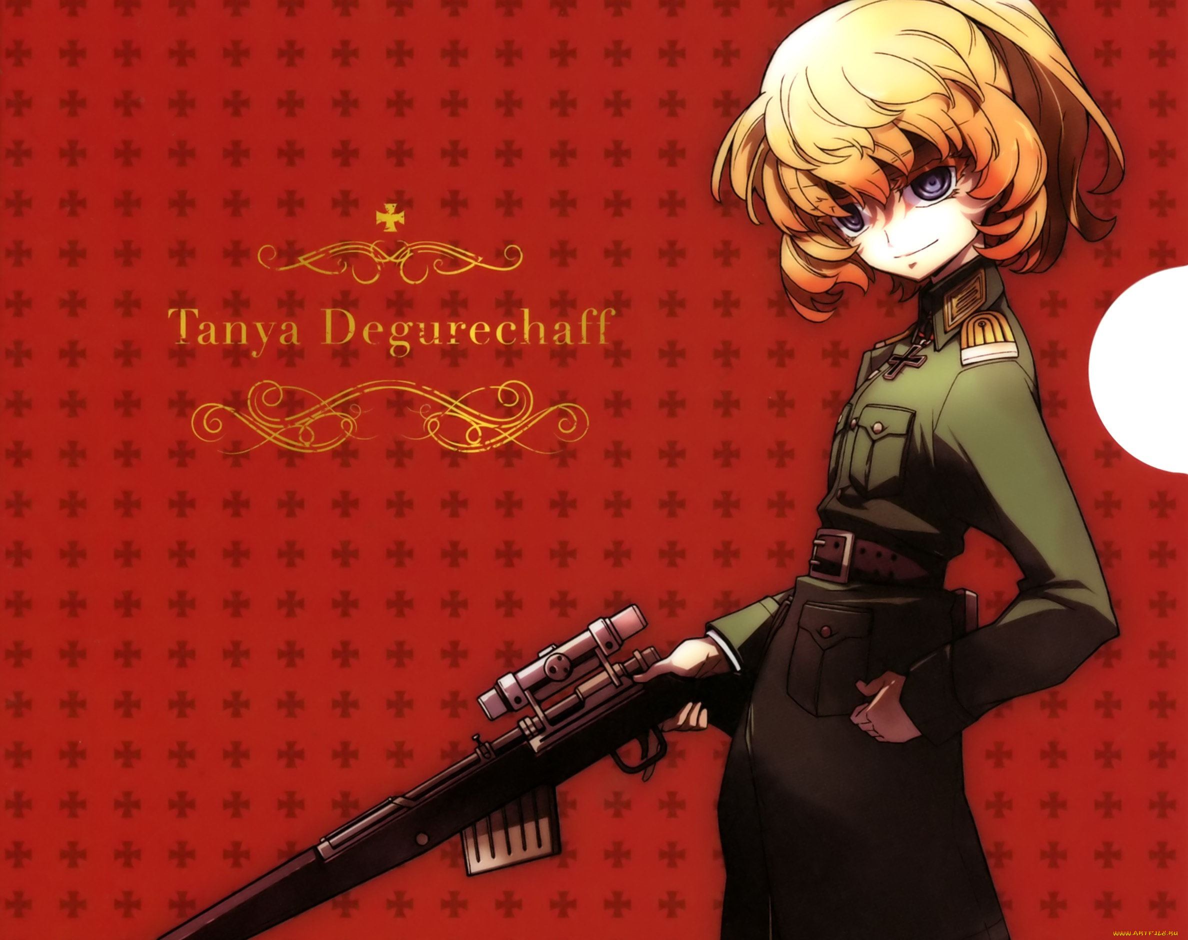 аниме, youjo, senki, tanya, degurechaff