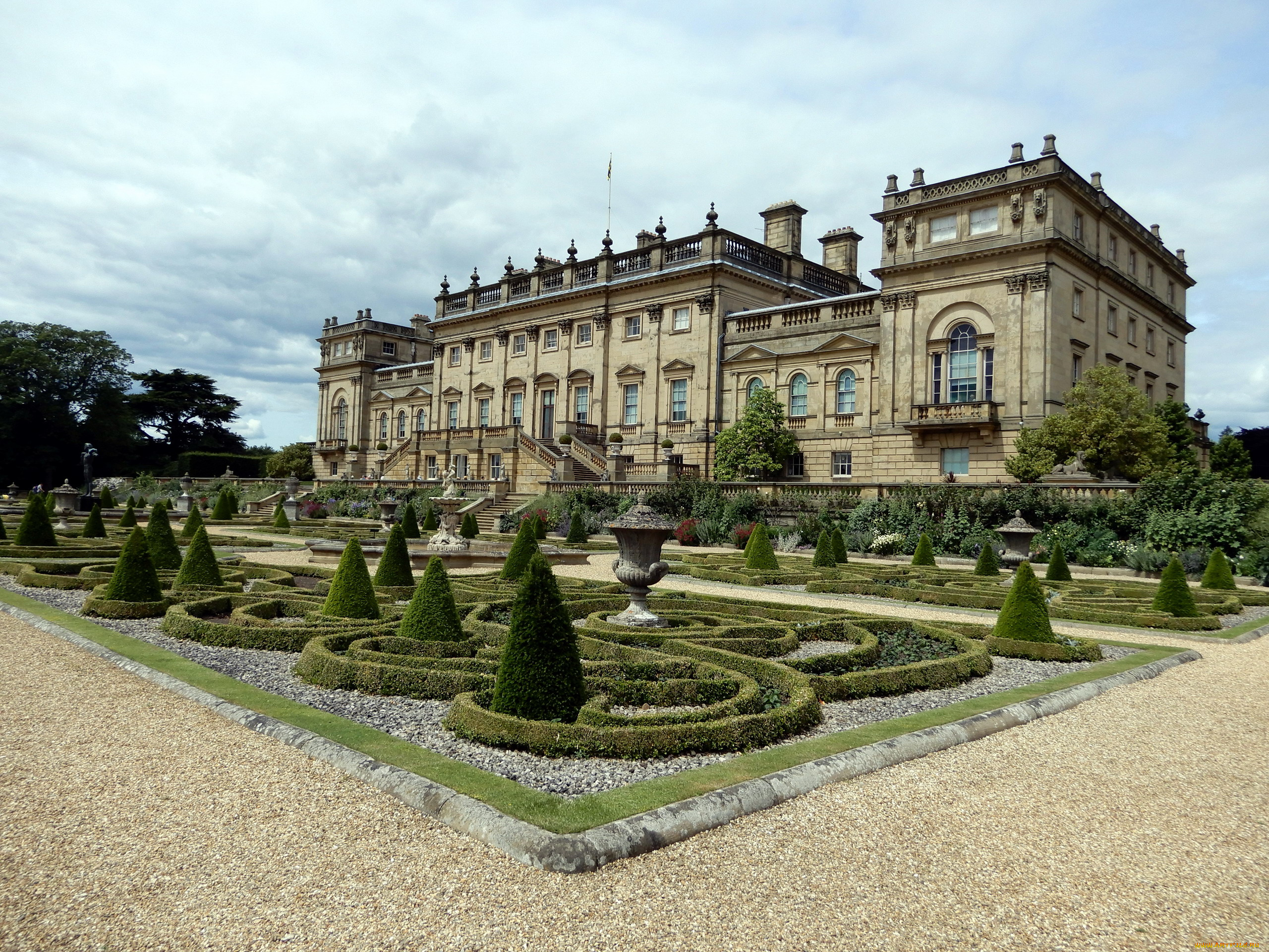 harewood, house, англия, города, замки, англии, harewood, house, англия