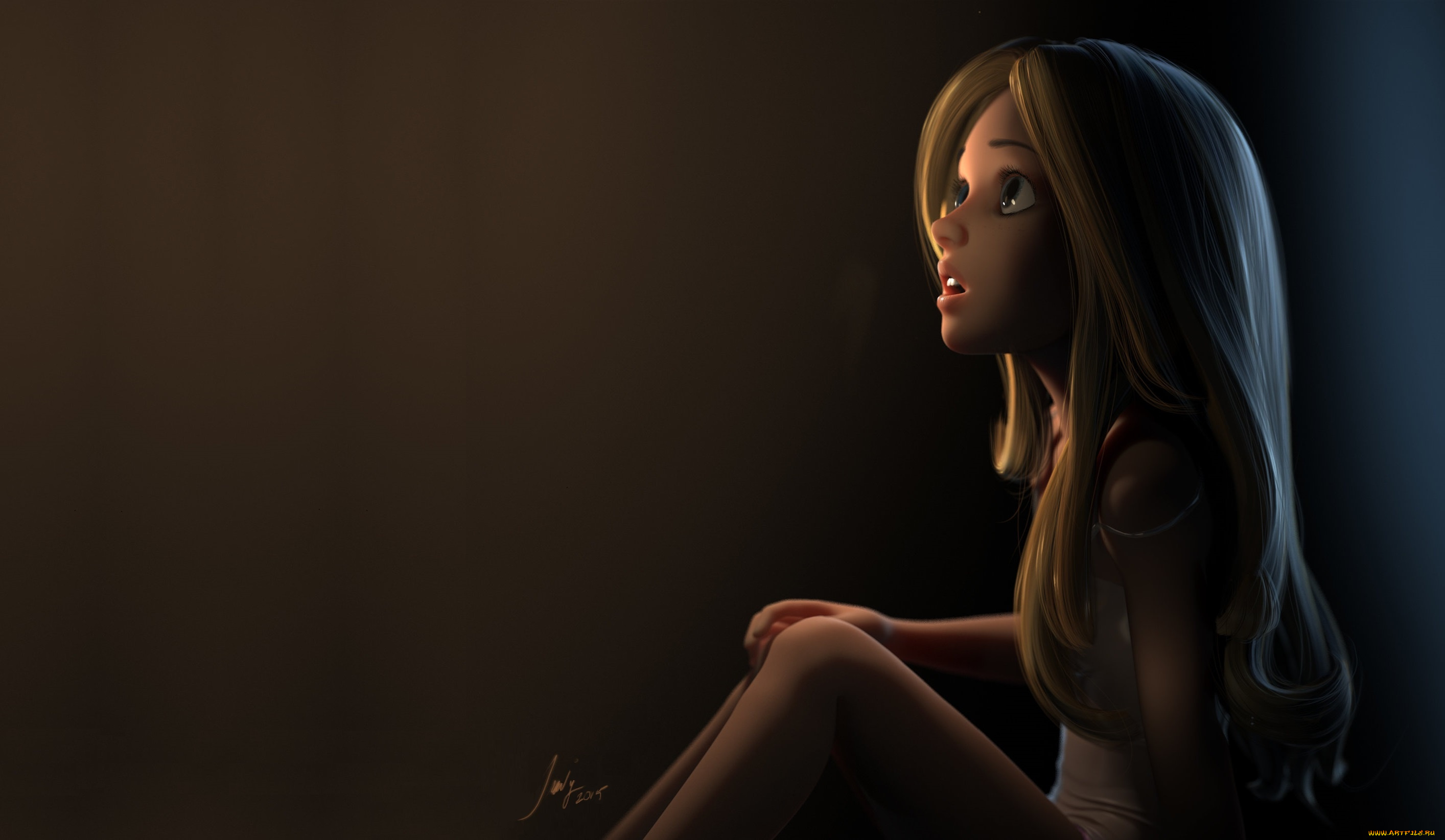 аниме, unknown, , другое, девушка, арт