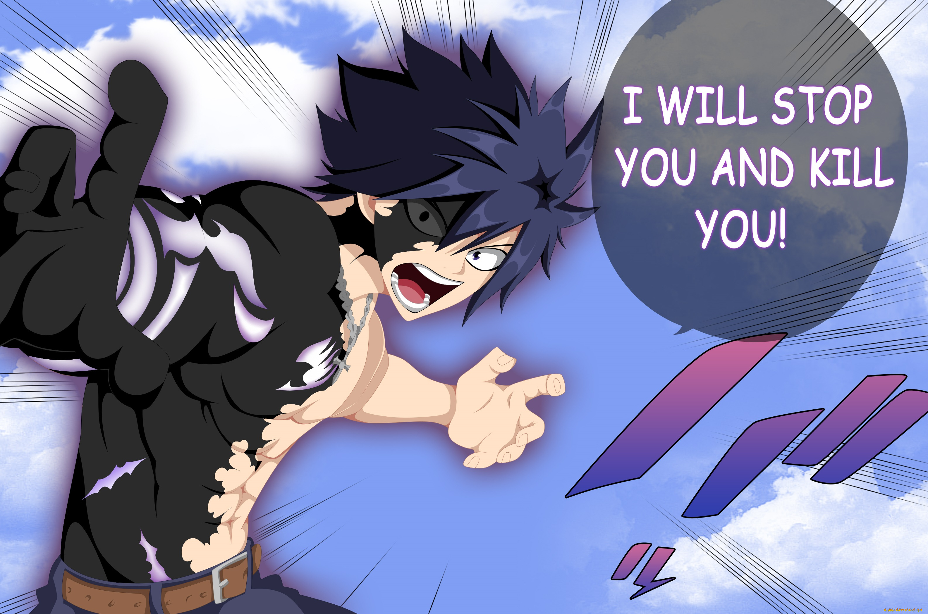 аниме, fairy, tail, хвост, феи