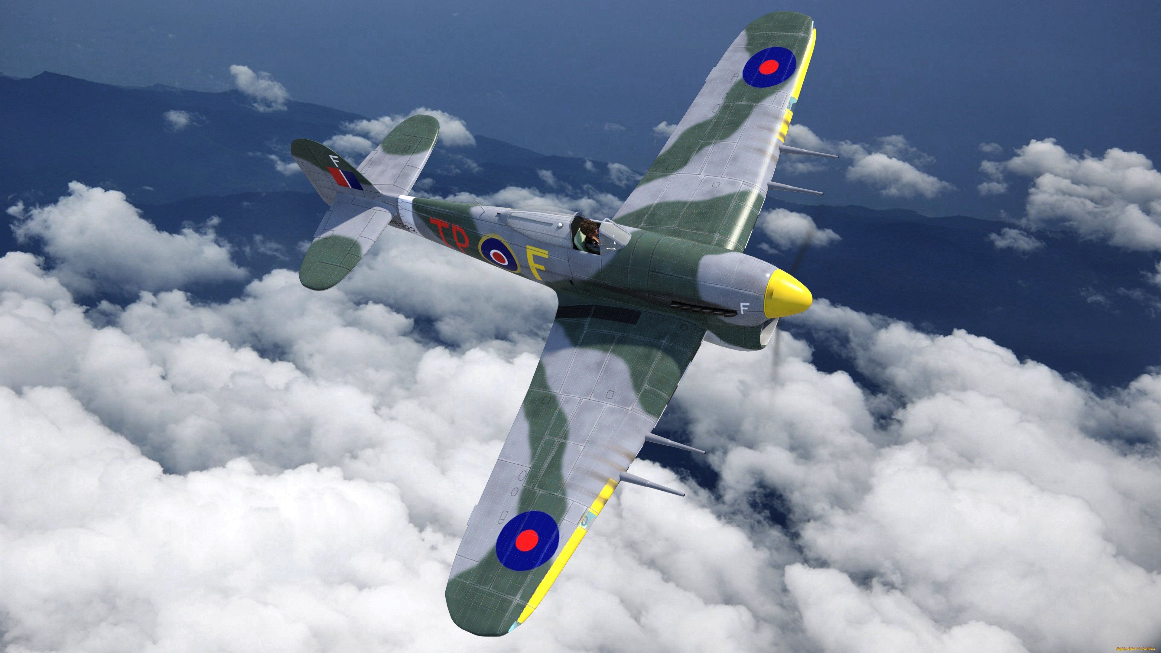 авиация, 3д, рисованые, v-graphic, самолет, полет