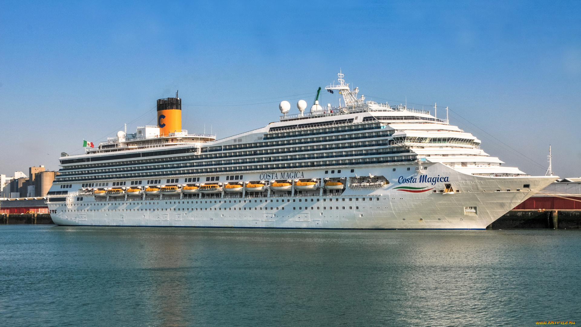 costa, magica, корабли, лайнеры, лайнер, круиз