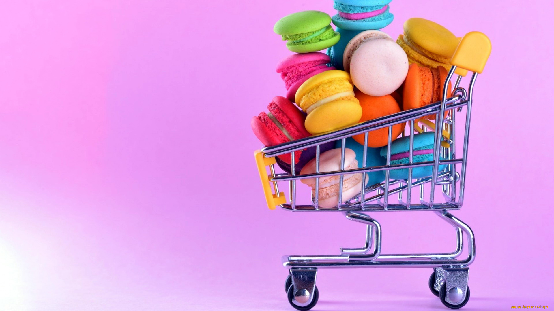 еда, макаруны, лакомство, печенье