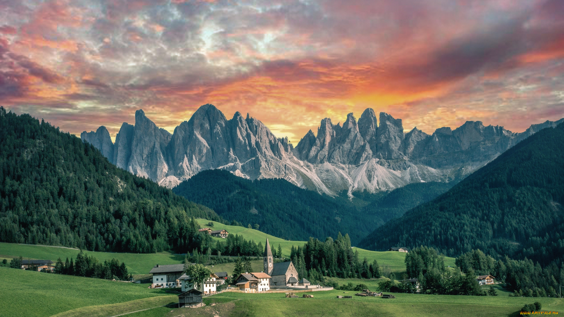 города, -, пейзажи, простор