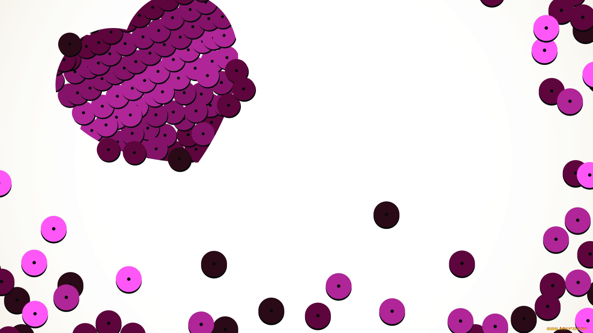 вектор, векторная, графика, сердечки, , hearts, блёстки, сердечки, украшение, абстракция