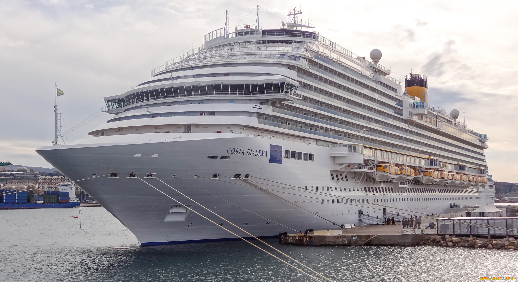 costa, diadema, корабли, лайнеры, круиз, лайнер