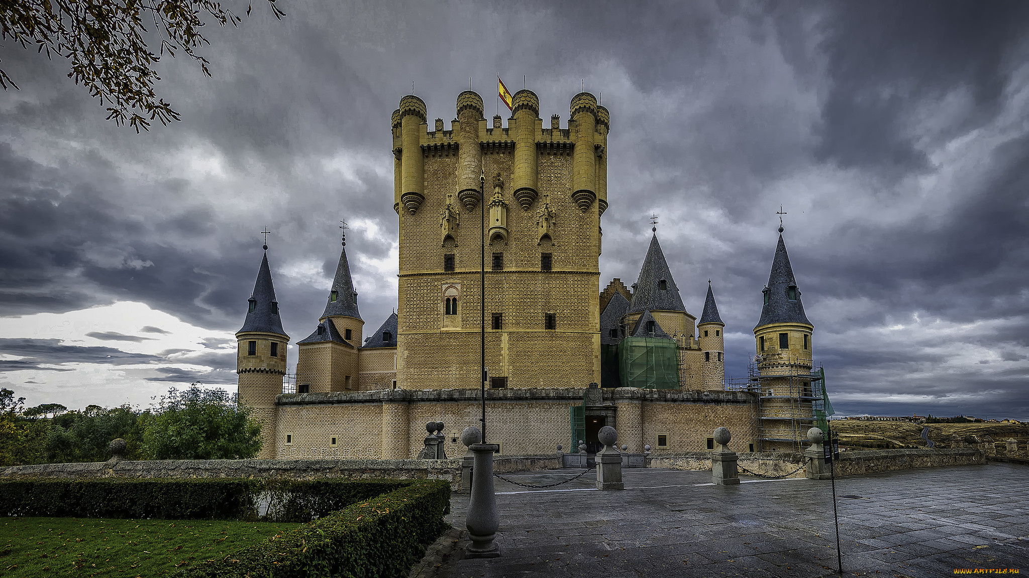 alcazar, de, segovia, города, -, дворцы, , замки, , крепости, простор