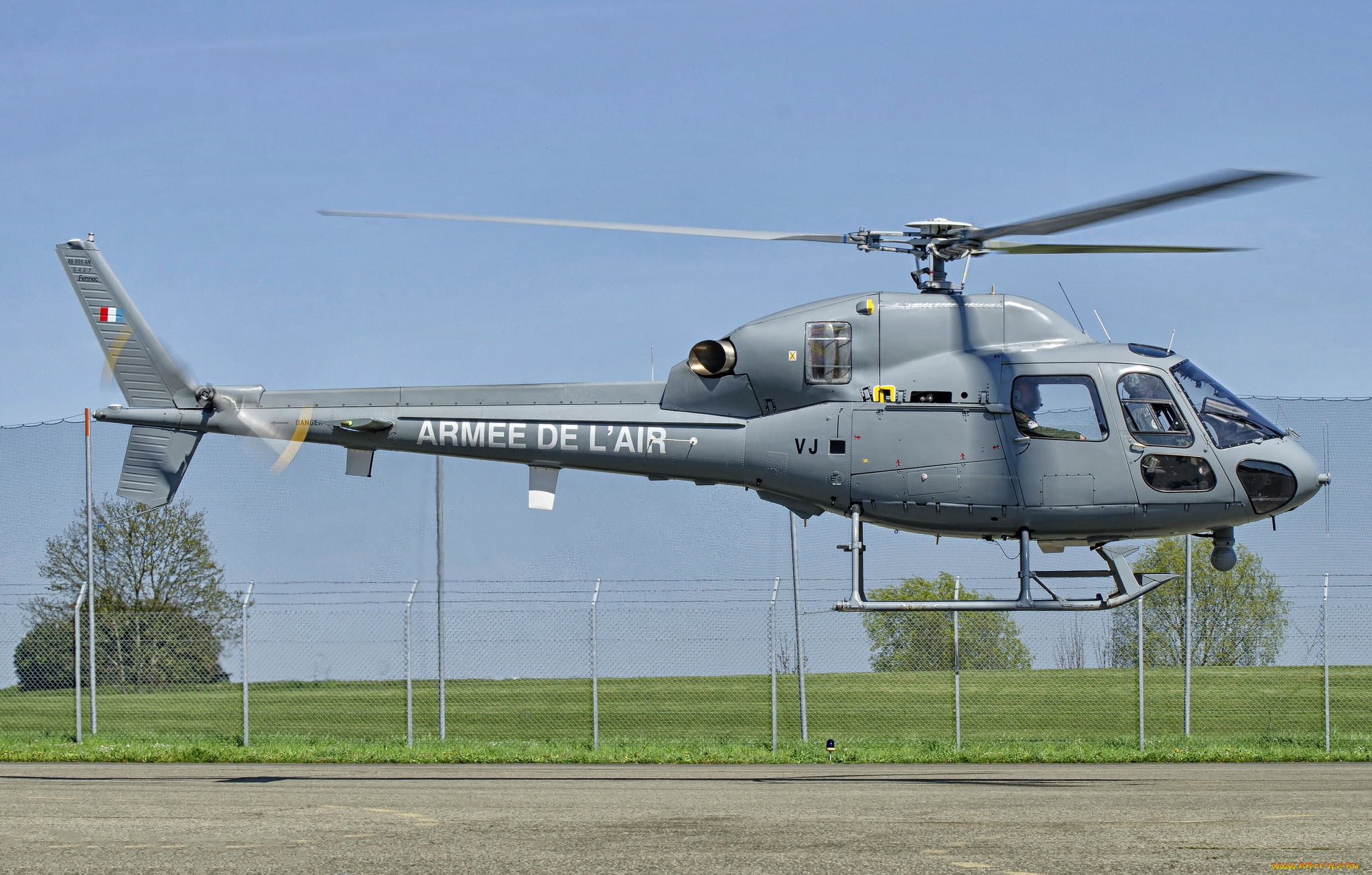 a&, 233, rospatiale, as555an, авиация, вертолёты, вертушка