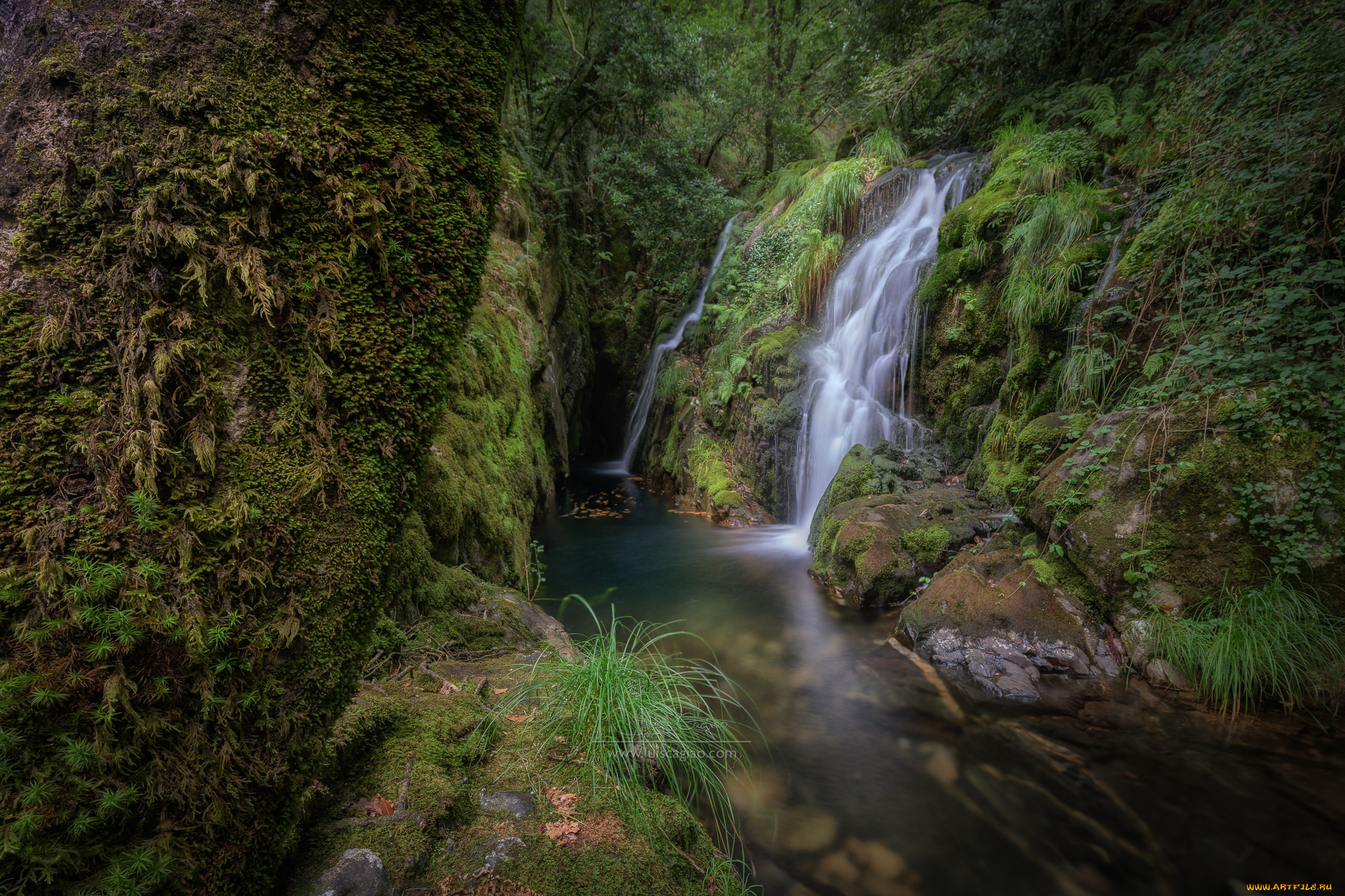 природа, водопады, простор