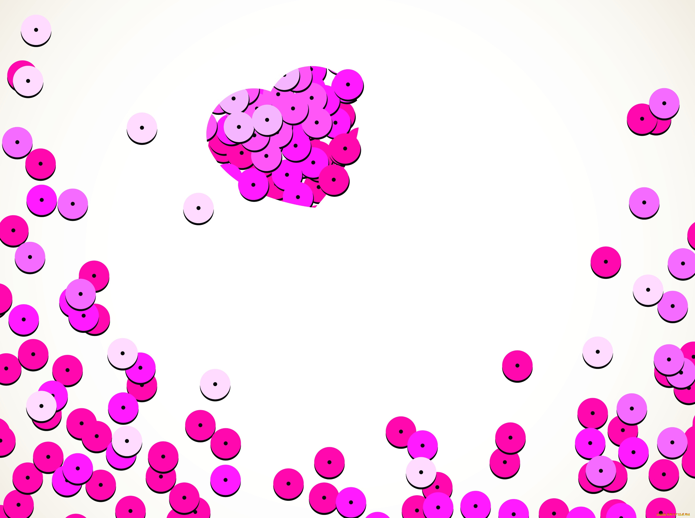 вектор, векторная, графика, сердечки, , hearts, абстракция, блёстки, сердечки