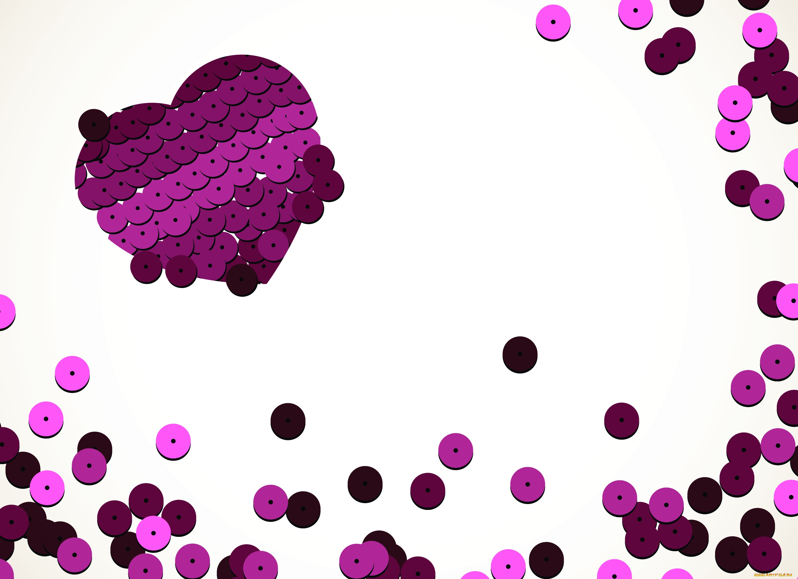 вектор, векторная, графика, сердечки, , hearts, блёстки, сердечки, украшение, абстракция