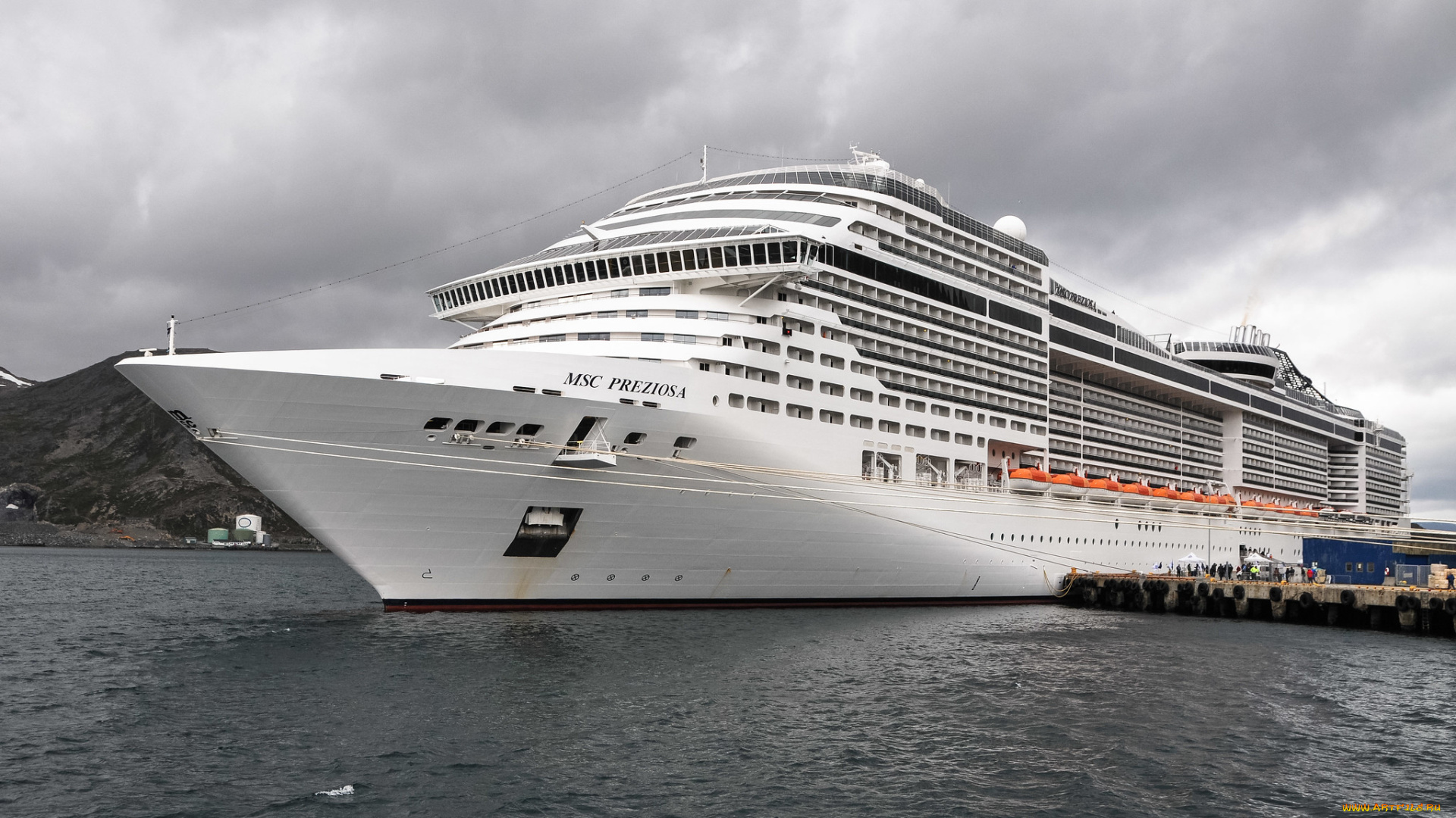 msc, preziosa, корабли, лайнеры, круиз, лайнер