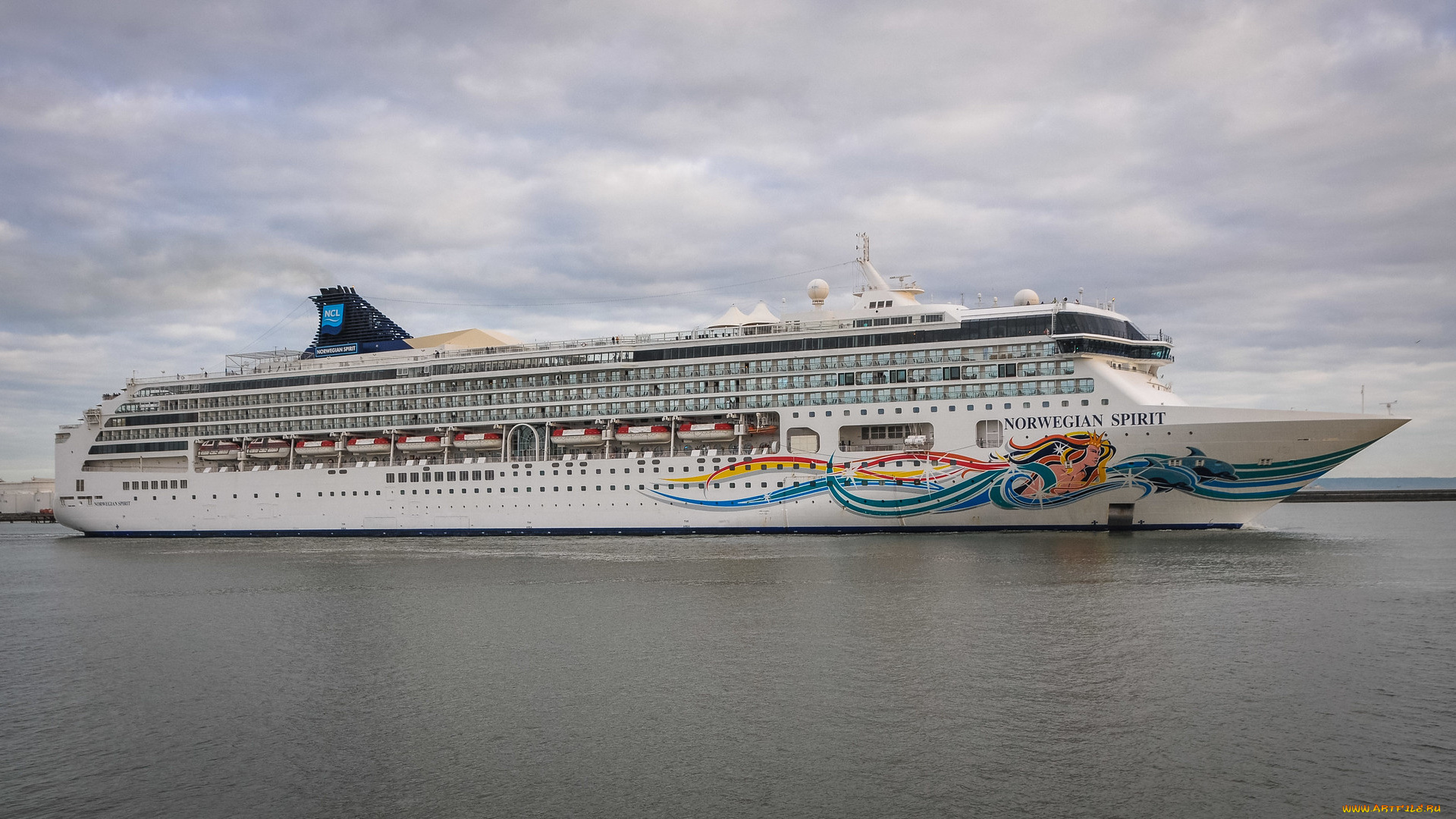 norwegian, spirit, корабли, лайнеры, круиз, лайнер