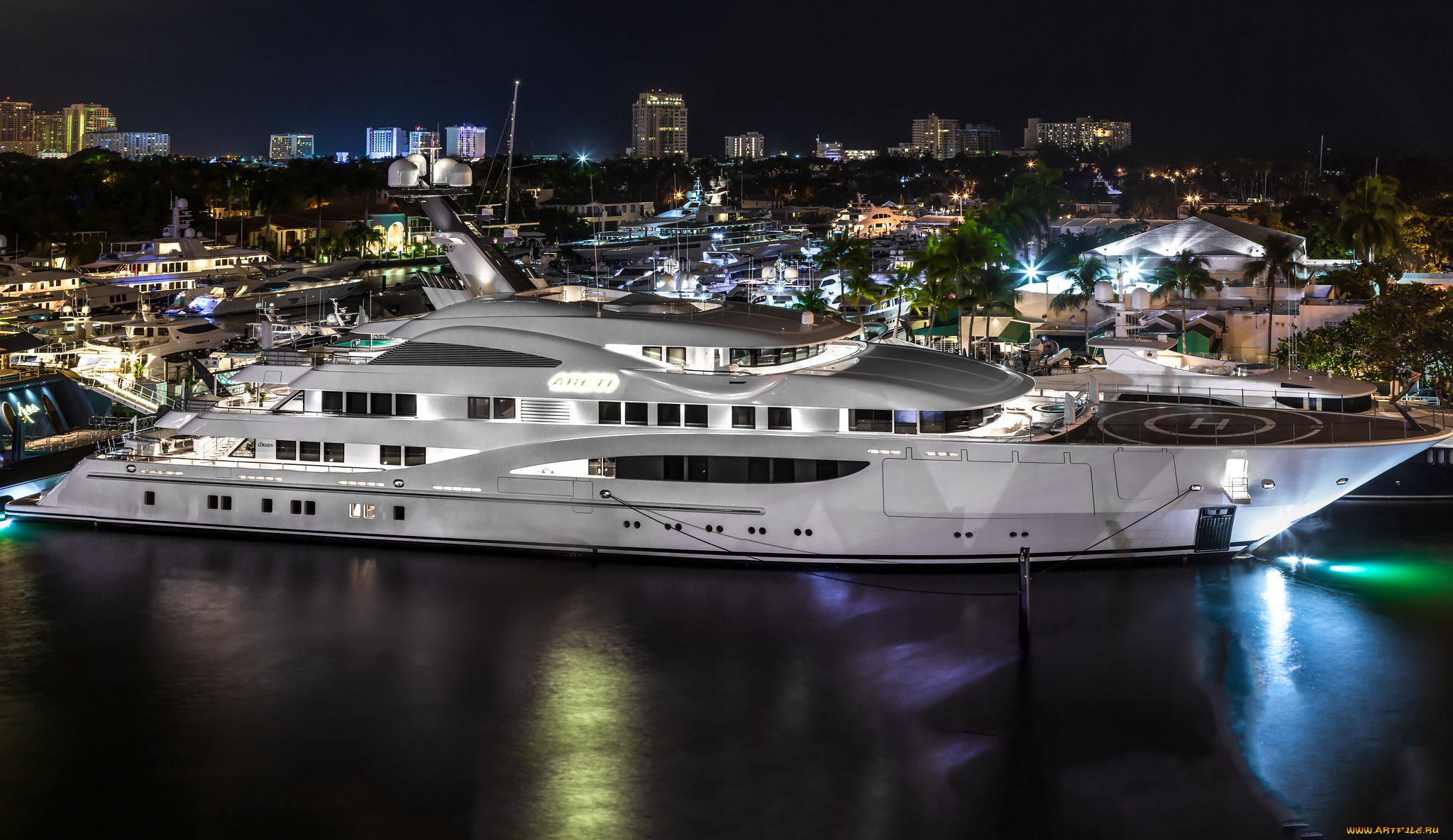 areti, корабли, яхты, суперяхта