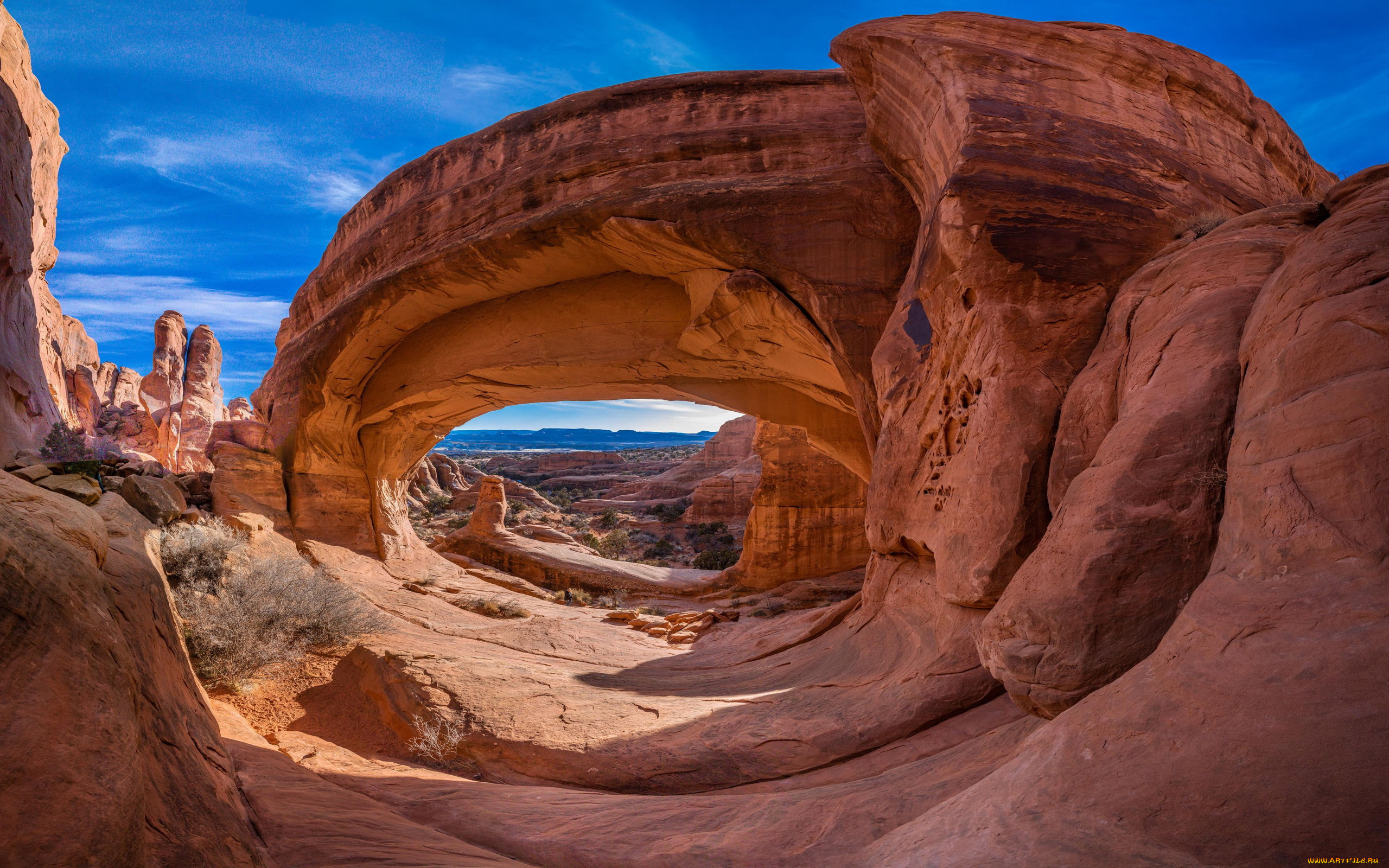 tower, arch, utah, природа, горы, tower, arch
