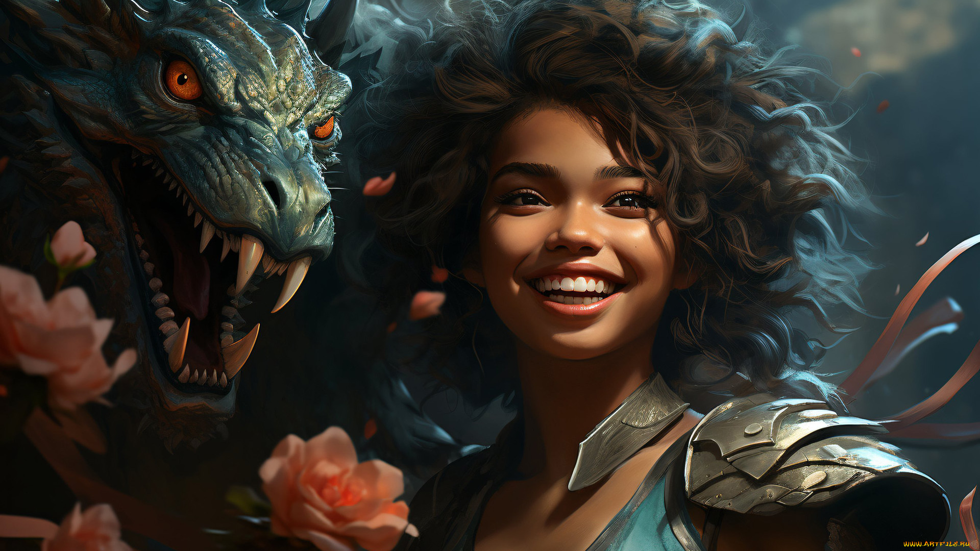 фэнтези, красавицы, и, чудовища, нейросети, графика, нейроарт, ai, art, нейронные, сети, рисунки, нейро, искусство