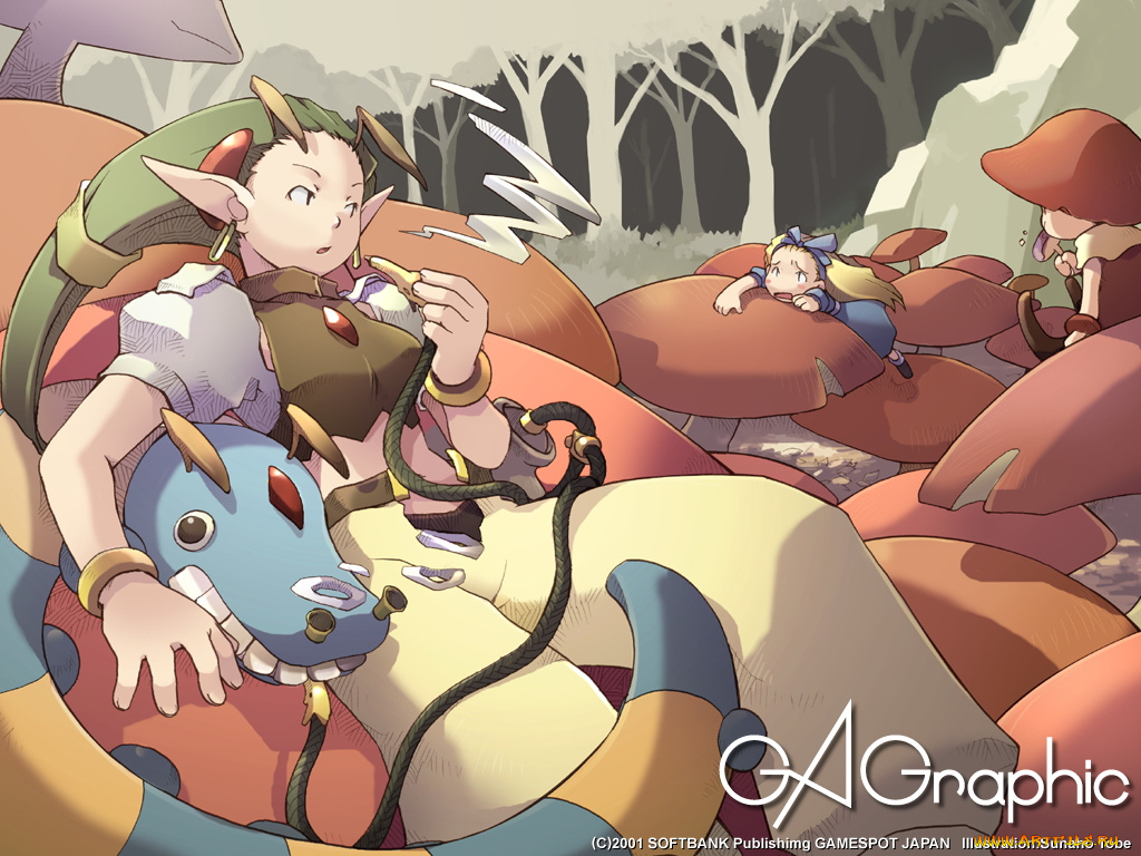 аниме, gagraphic