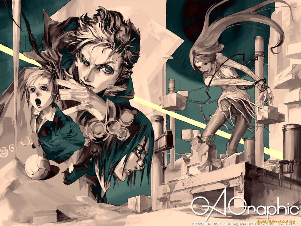 аниме, gagraphic