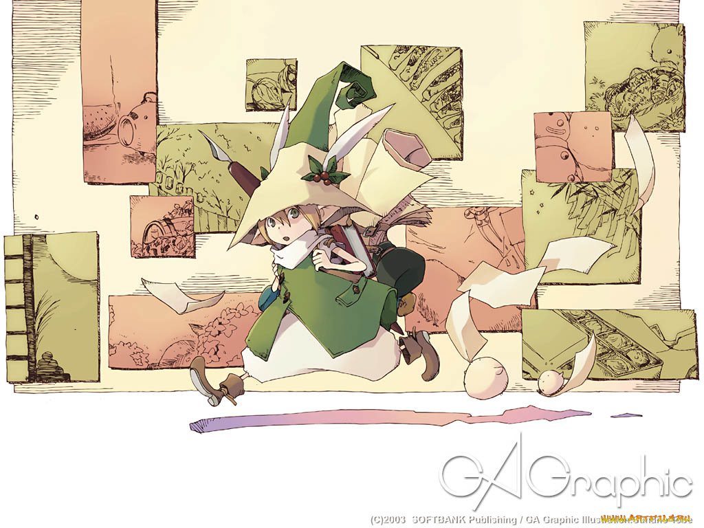 аниме, gagraphic