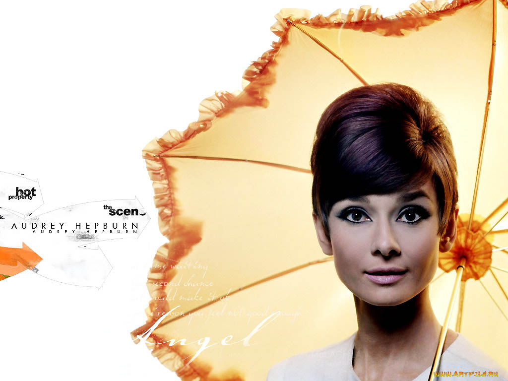 Audrey, Hepburn, девушки