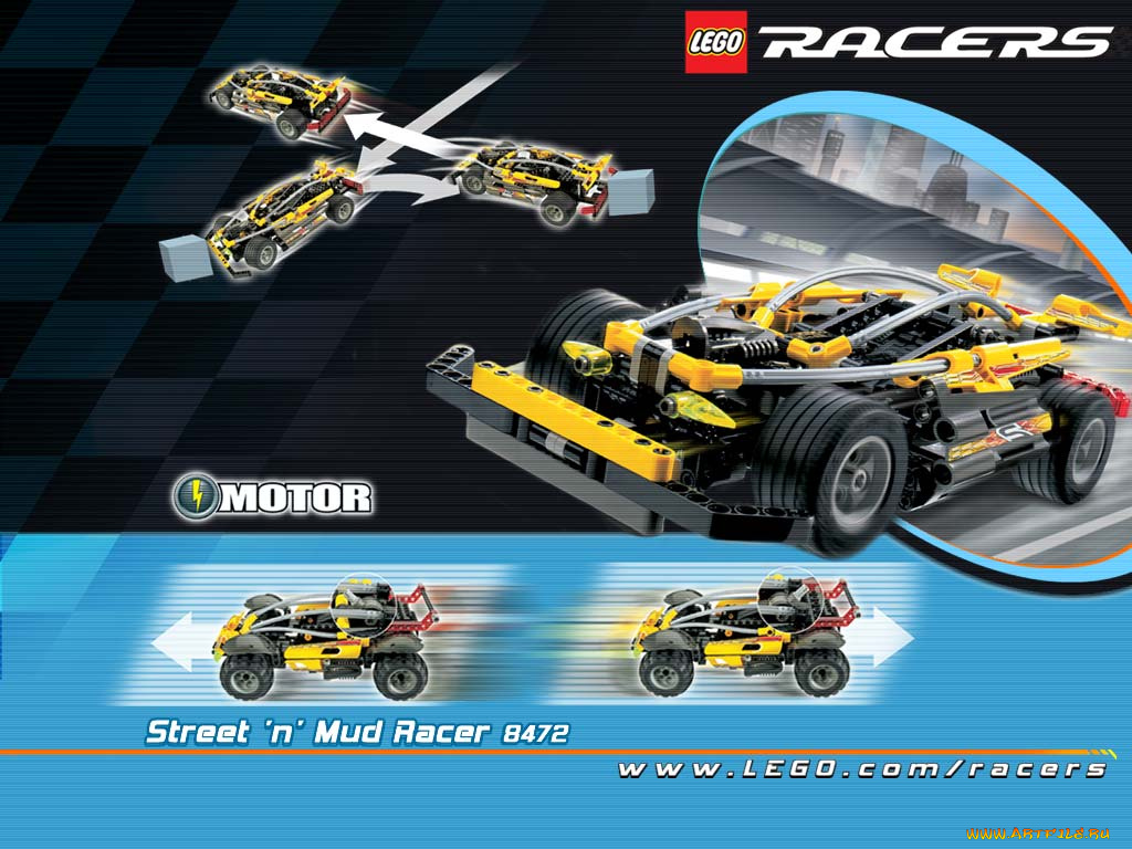 видео, игры, lego, racers