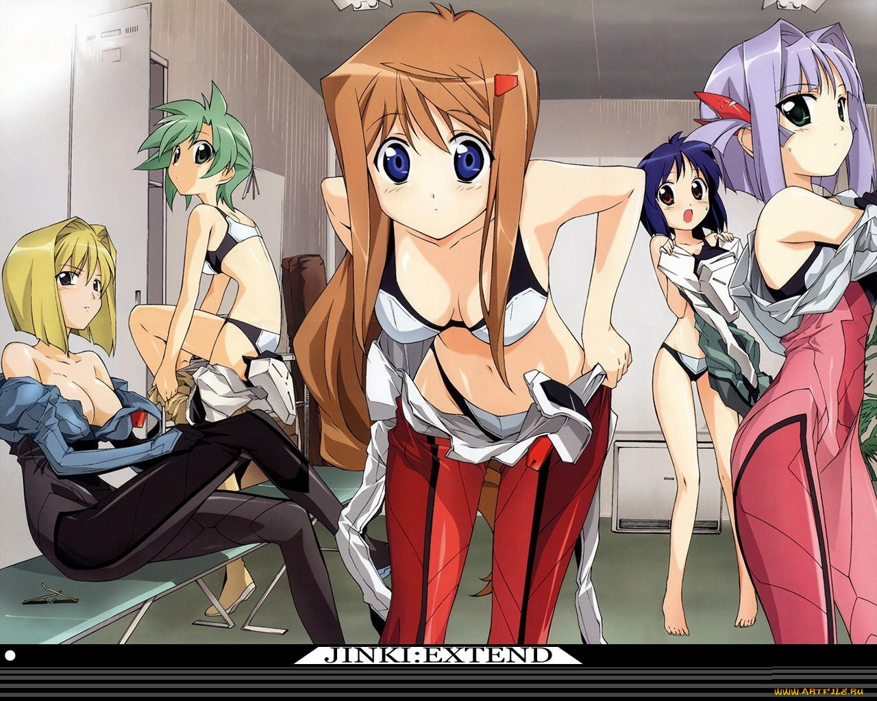 аниме, jinki, extend