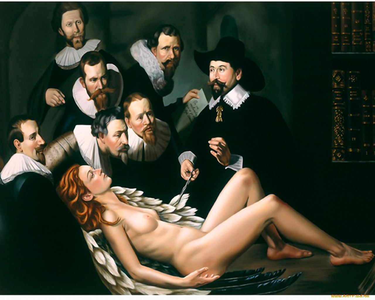 рисованные, живопись