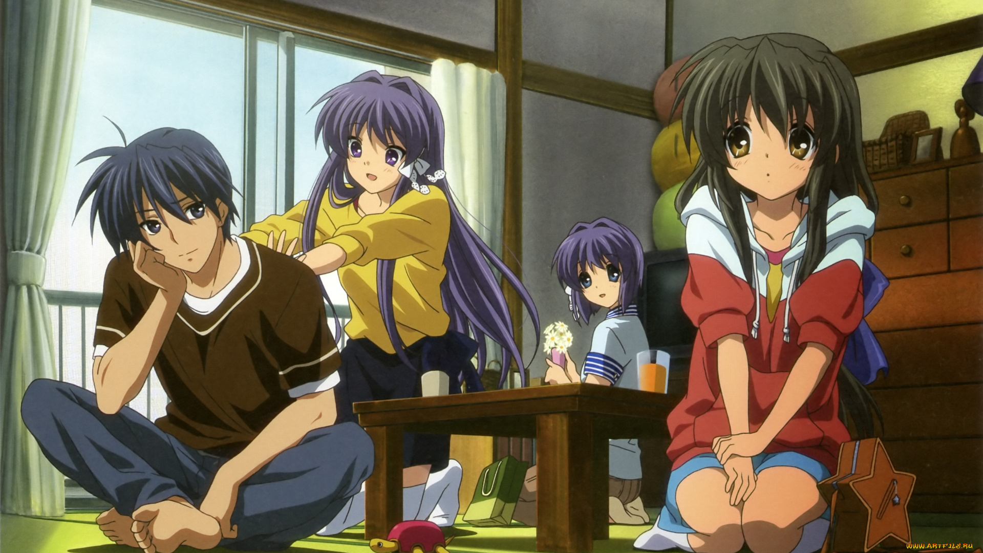 аниме, clannad