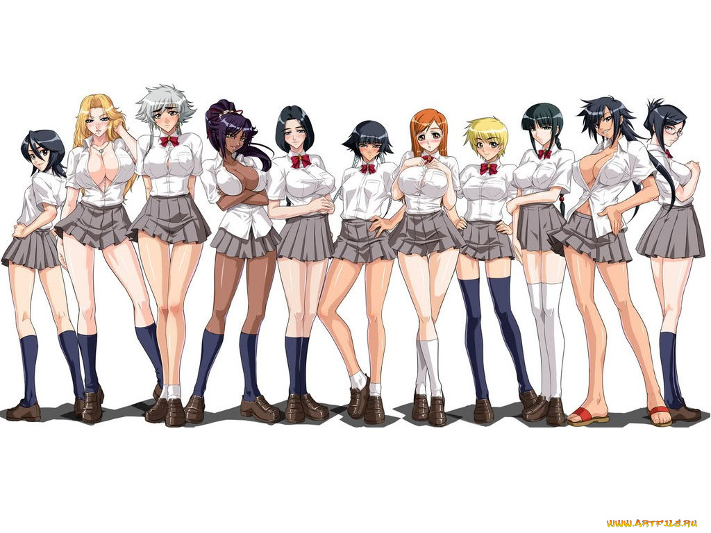 аниме, bleach