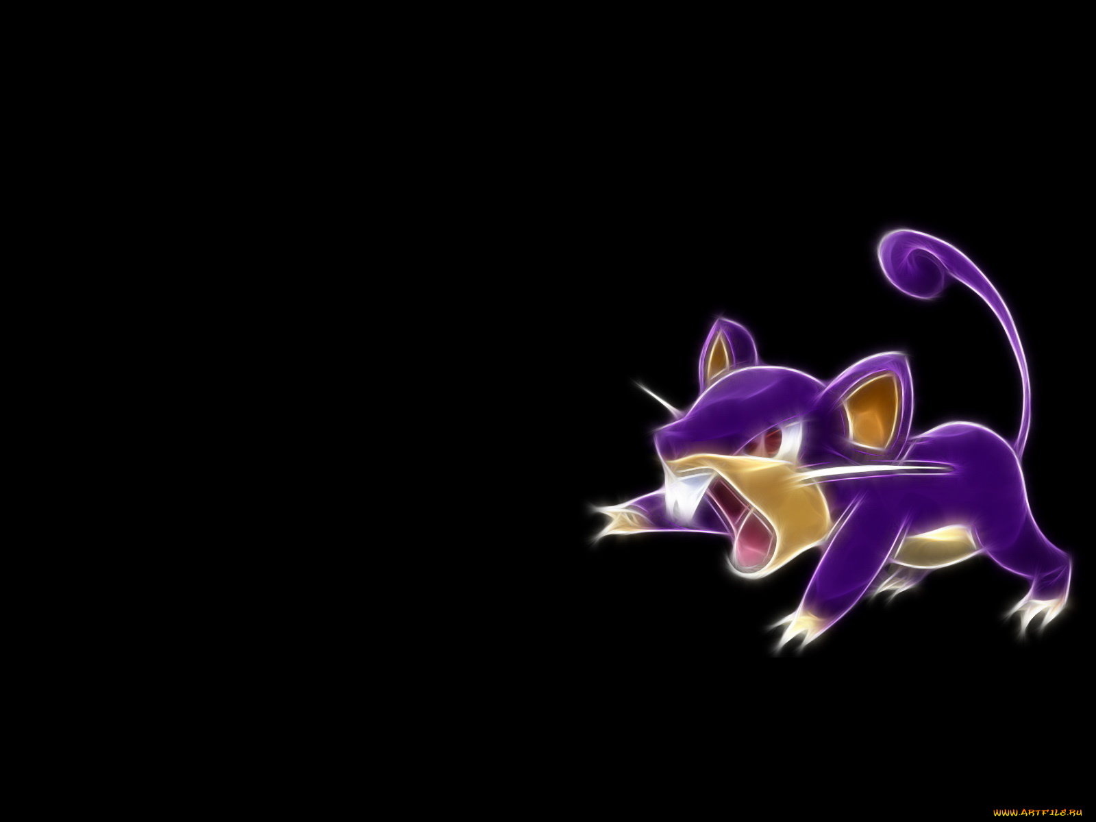 3д, графика, animals, животные, фрактал, кот