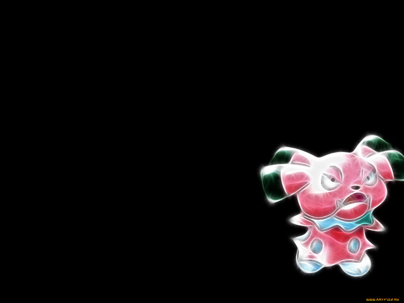 3д, графика, animals, животные, графикафон, тёмный, фрактал