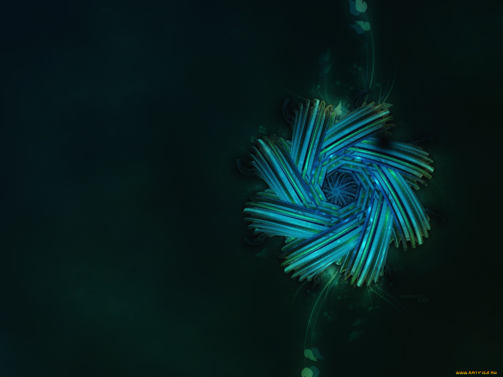 3д, графика, fractal, фракталы, узор, абстракция