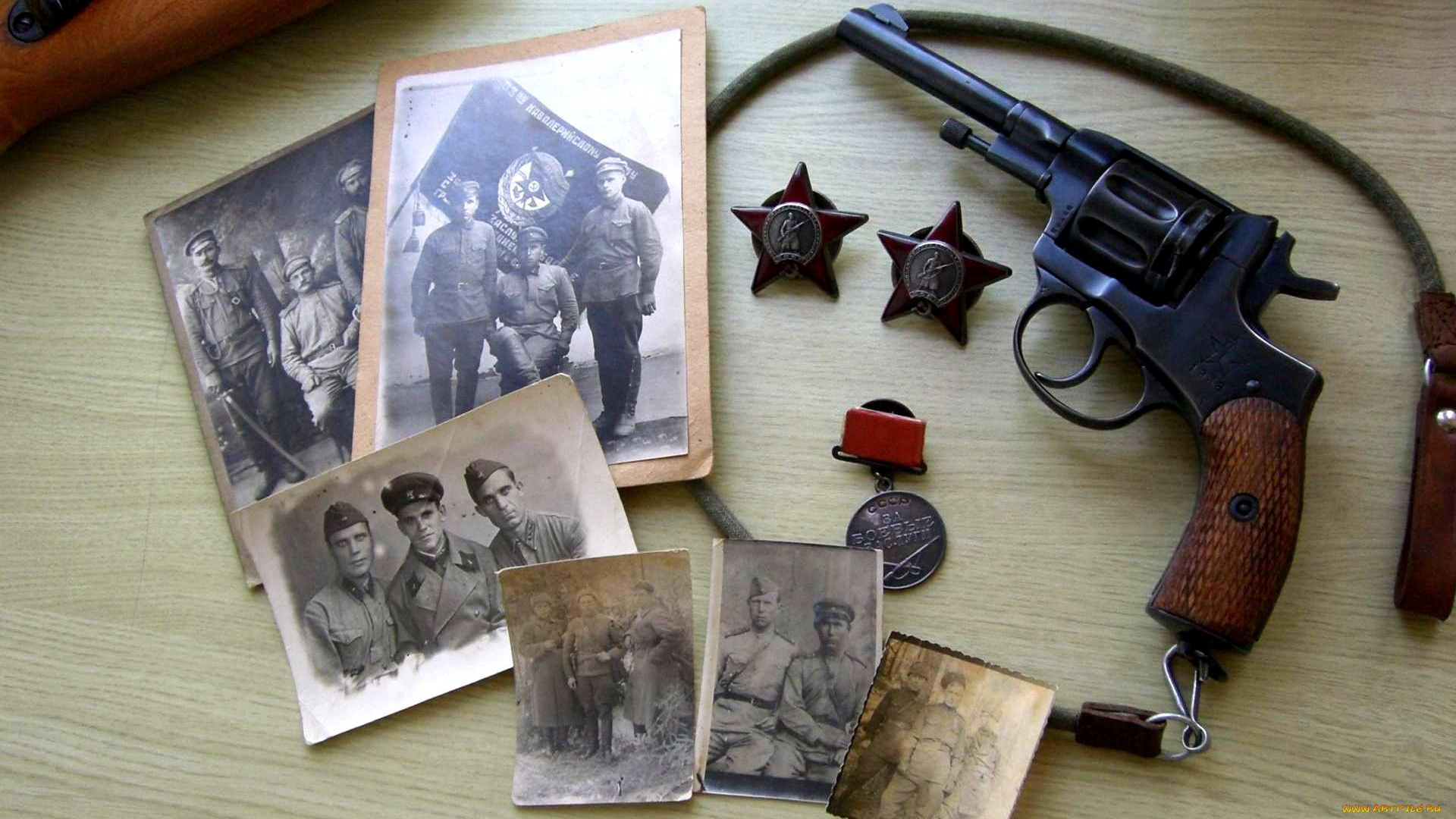 разное, символы, ссср, россии, награды, револьвер, фотографии