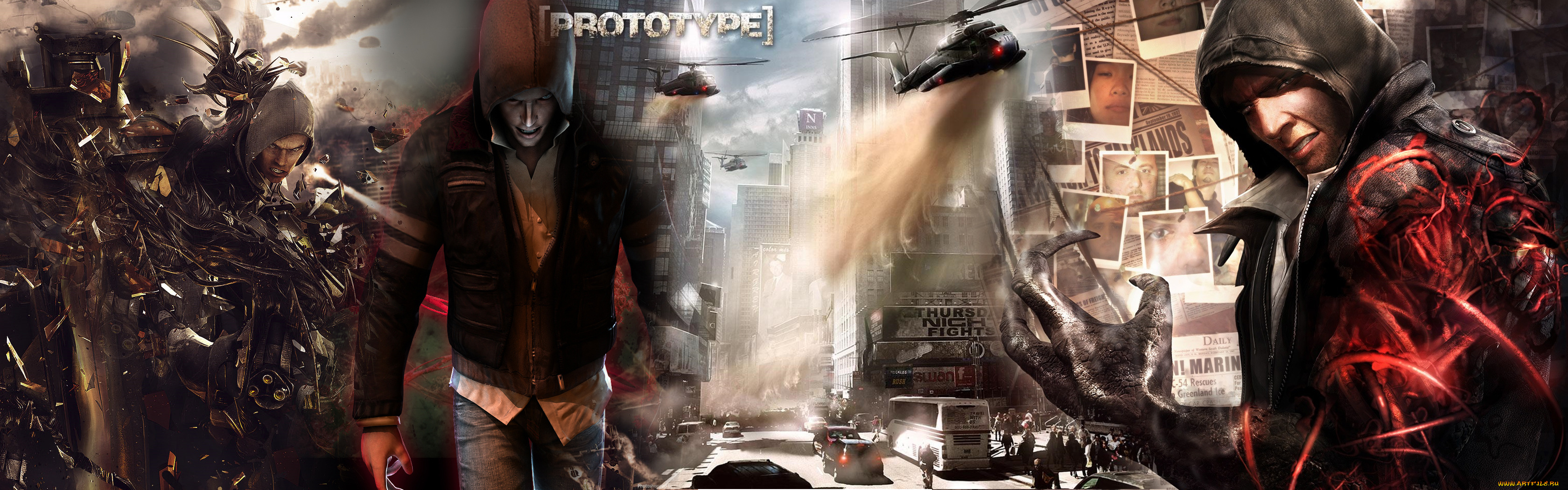 prototype, видео, игры, 2, игра