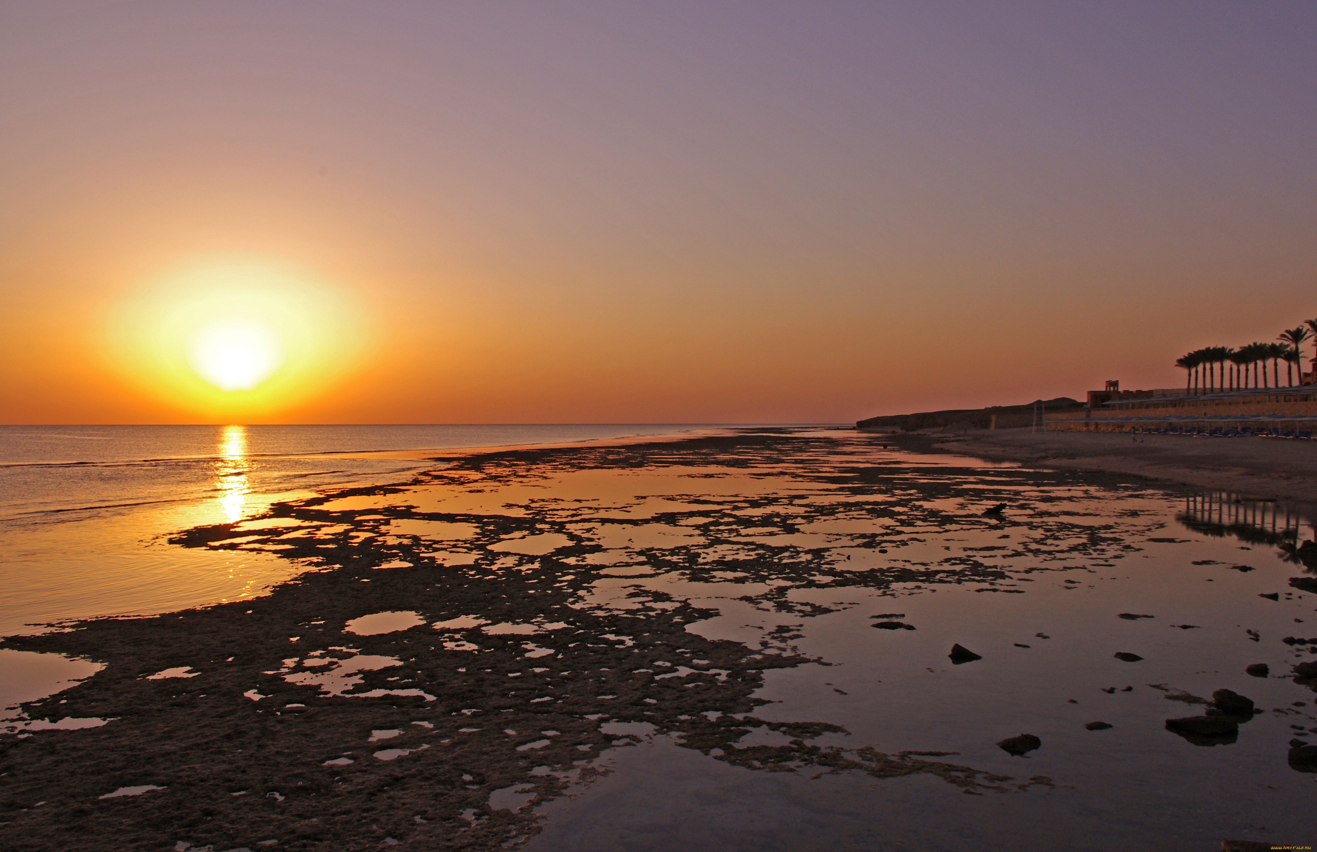 природа, восходы, закаты, океан, солнце