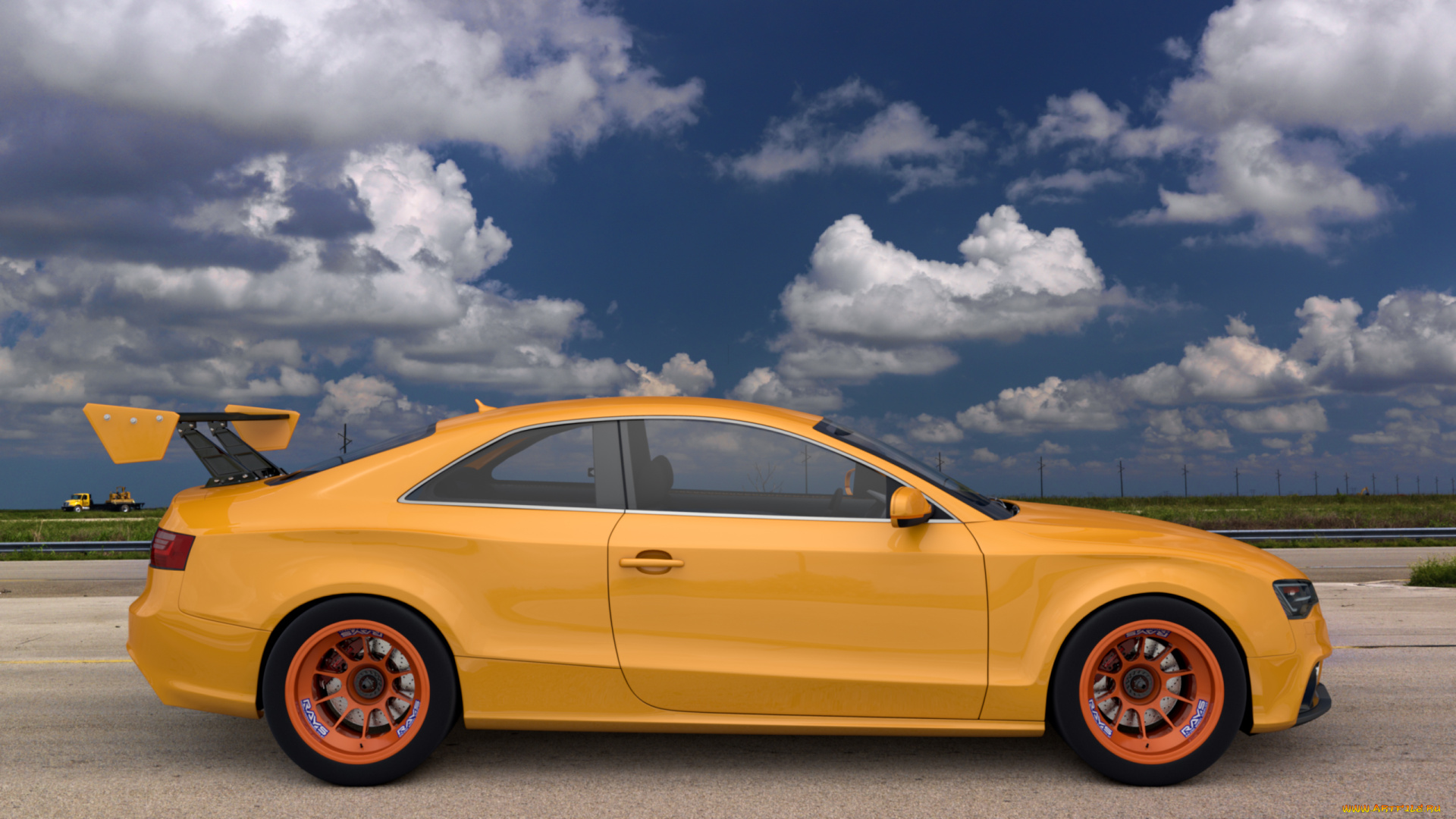 автомобили, 3д, audi, rs5