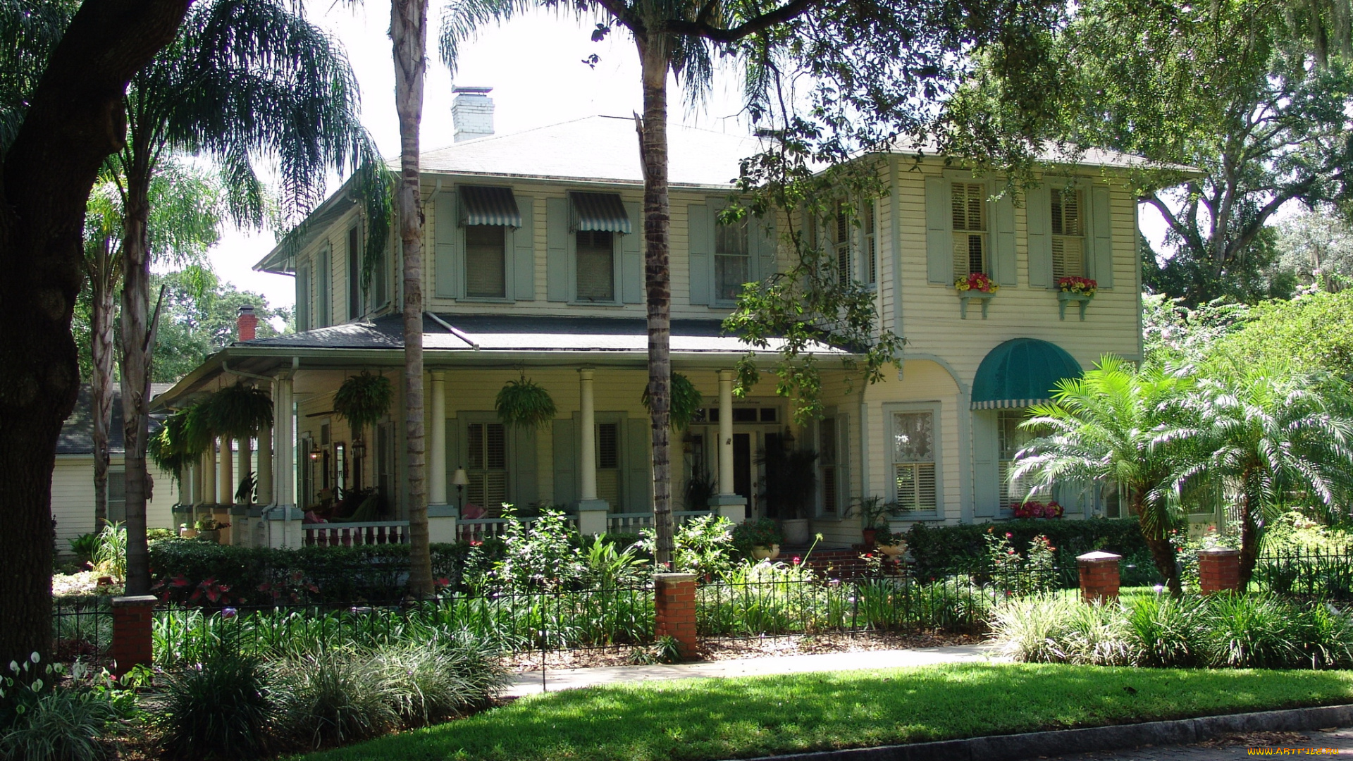флорида, плант, сити, города, здания, дома, деревья, парк, дом