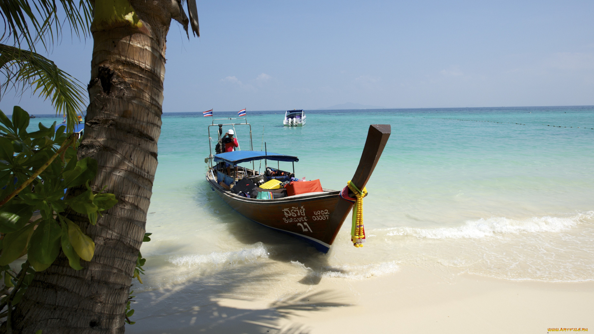 корабли, лодки, , шлюпки, лодка, тропики, пляж