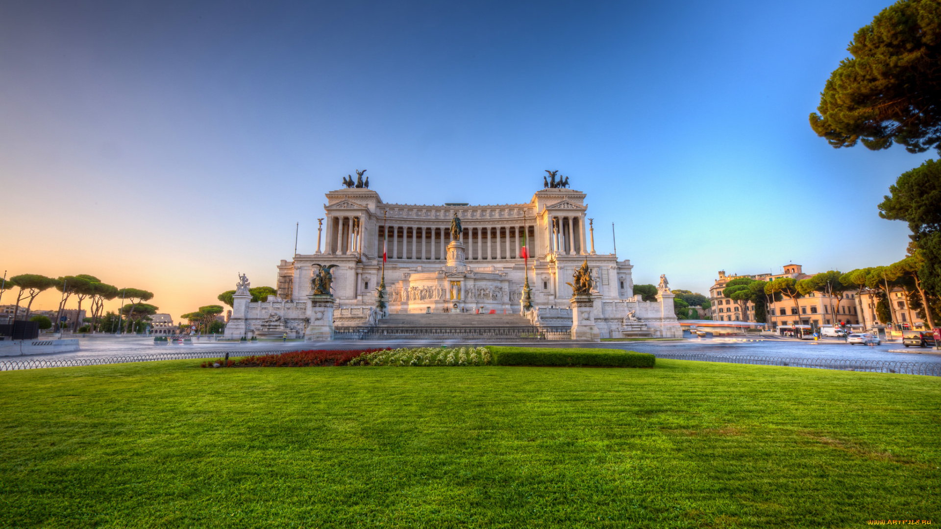 altare, della, patria, города, рим, , ватикан, , италия, площадь, лужайка, дворец