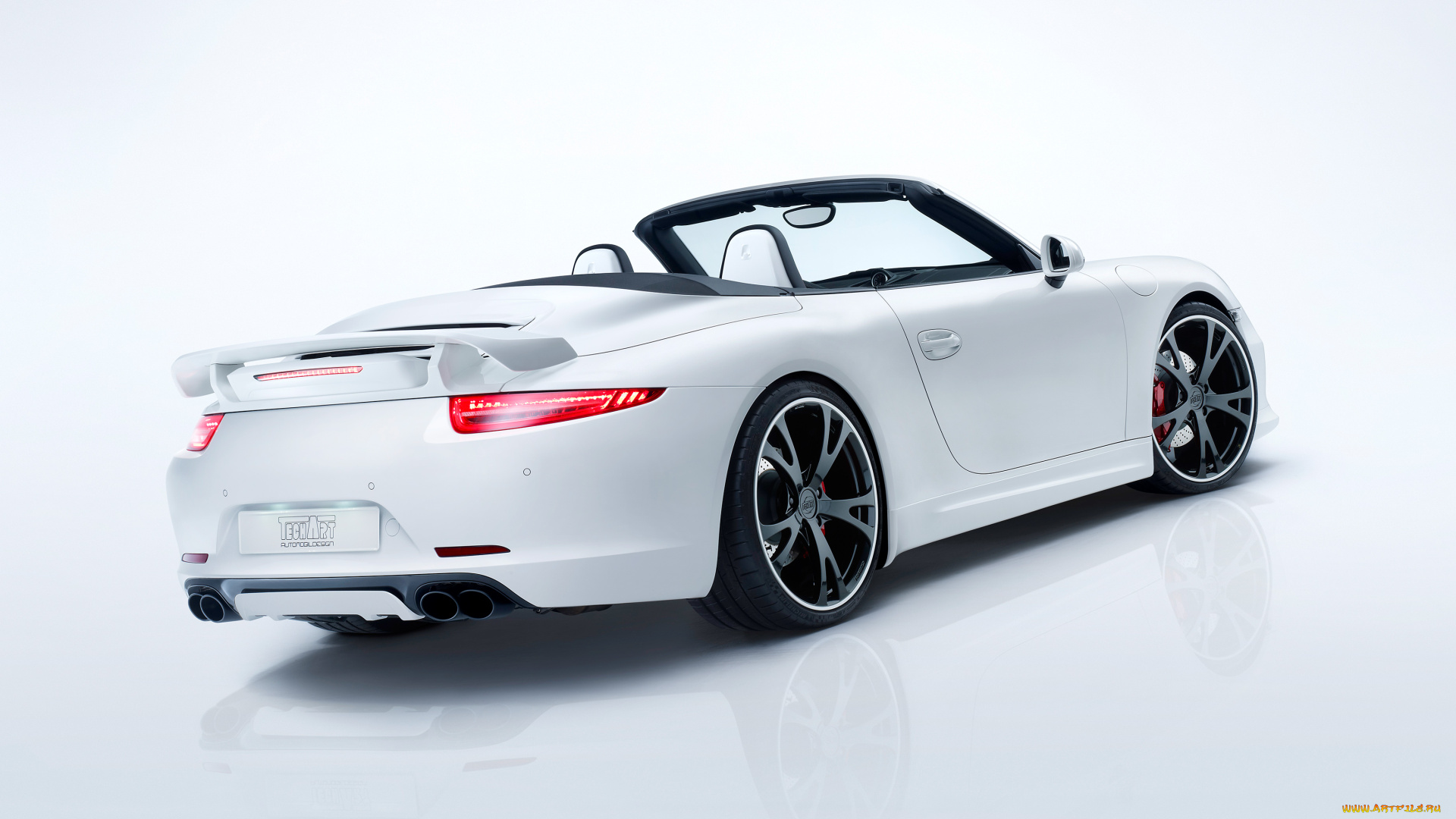 автомобили, porsche, светлый, 2012г, 991, cabriolet, carrera, s, 911, techart