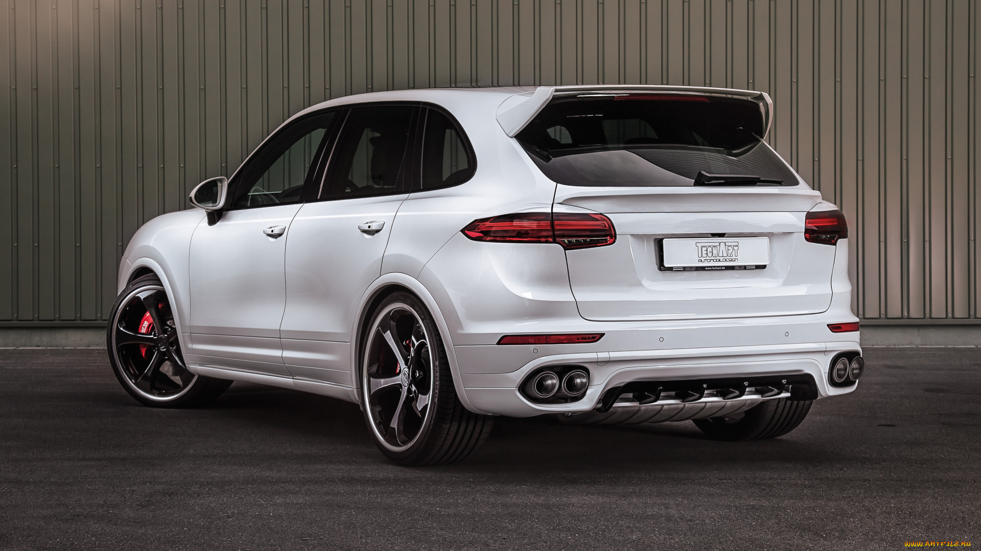 автомобили, porsche, светлый, 2015г, 958, cayenne, techart