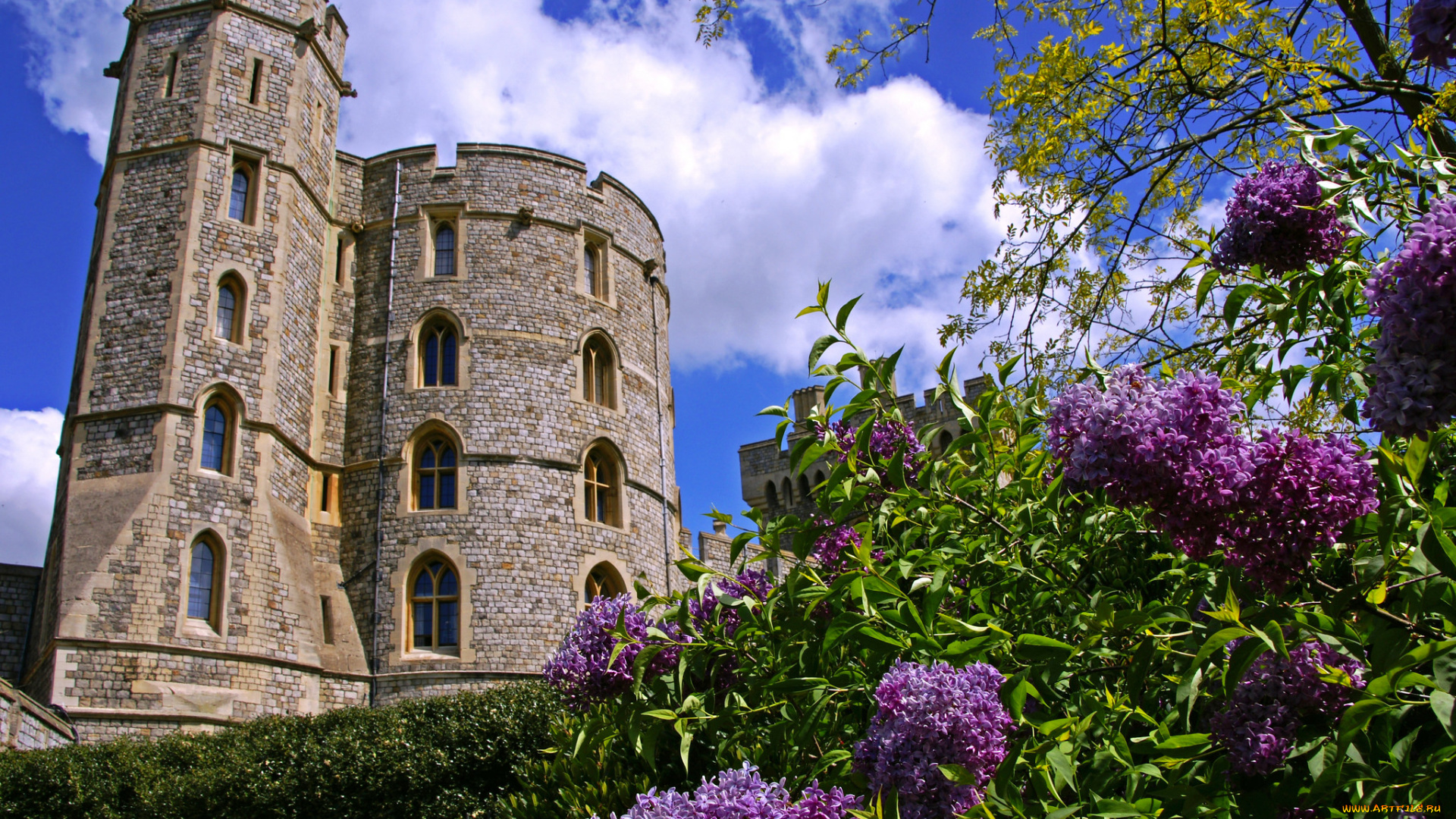 edward, iii, tower, , windsor, города, замки, англии, замок, башня