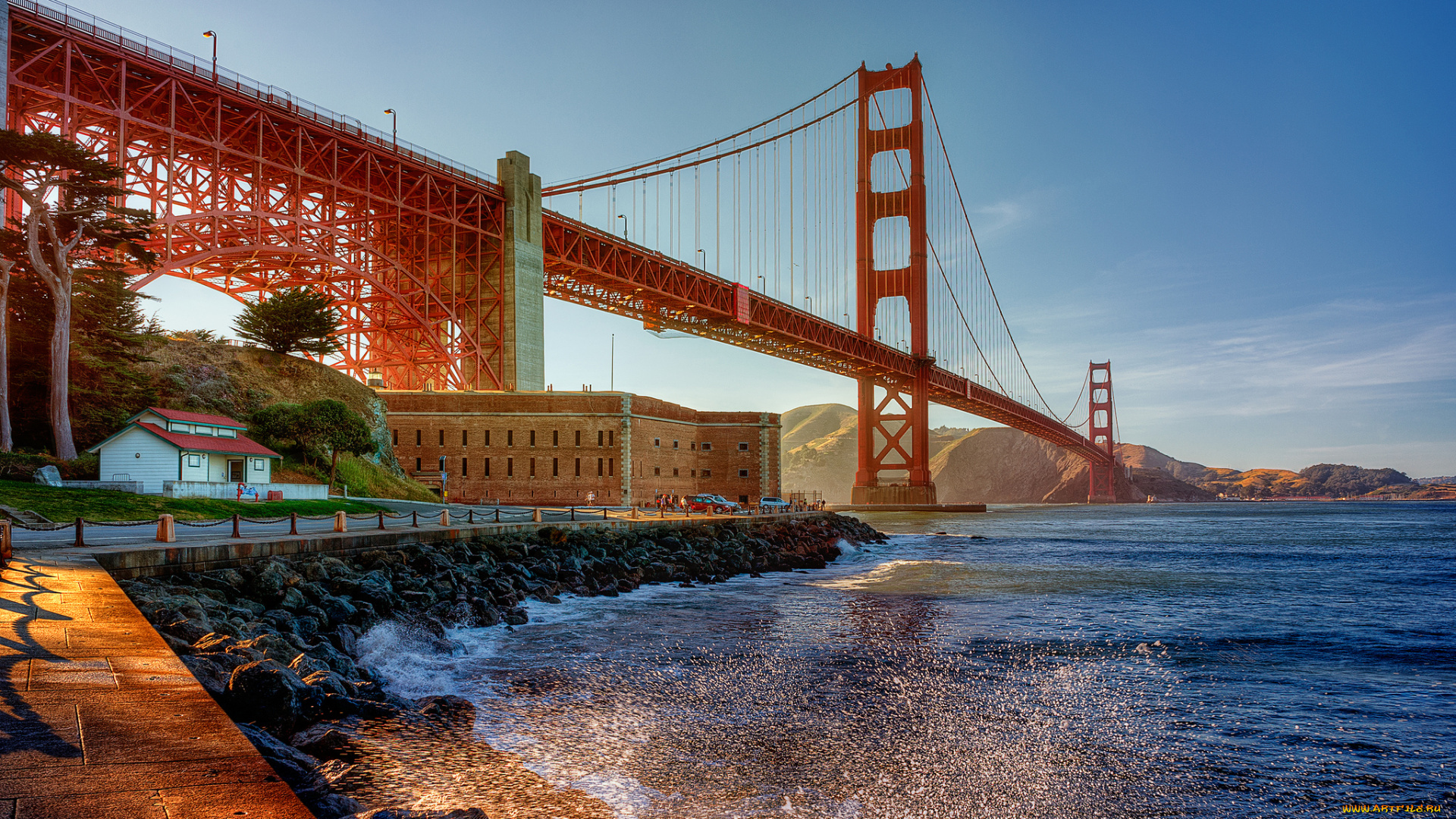 города, -, мосты, мост, пролив