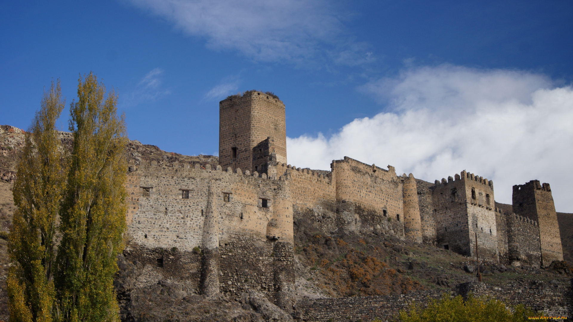 khertvisi, fortress, , georgia, города, -, дворцы, , замки, , крепости, фортпост, крепость